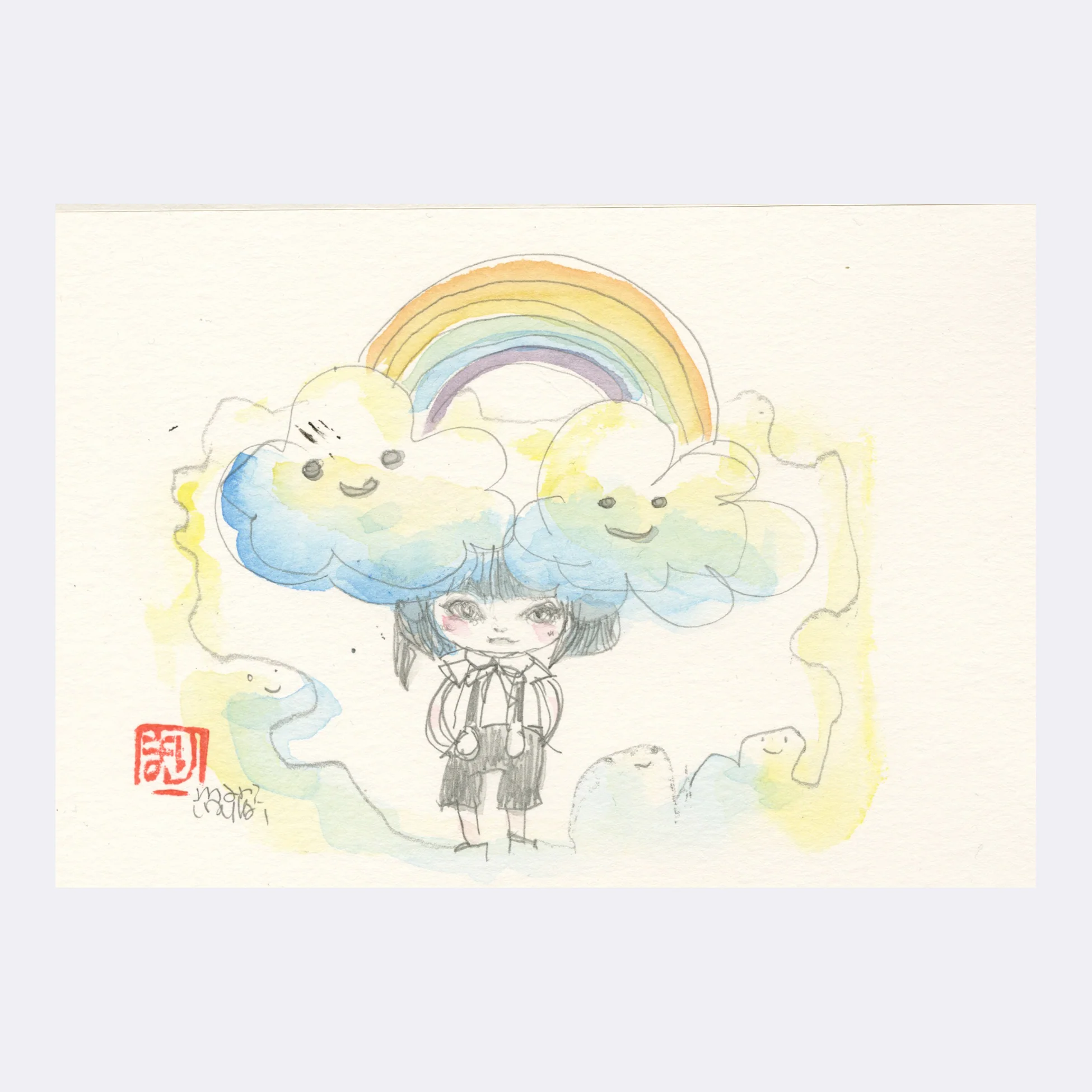 Rakugaki 4 - Mari Inukai - "NIJI"