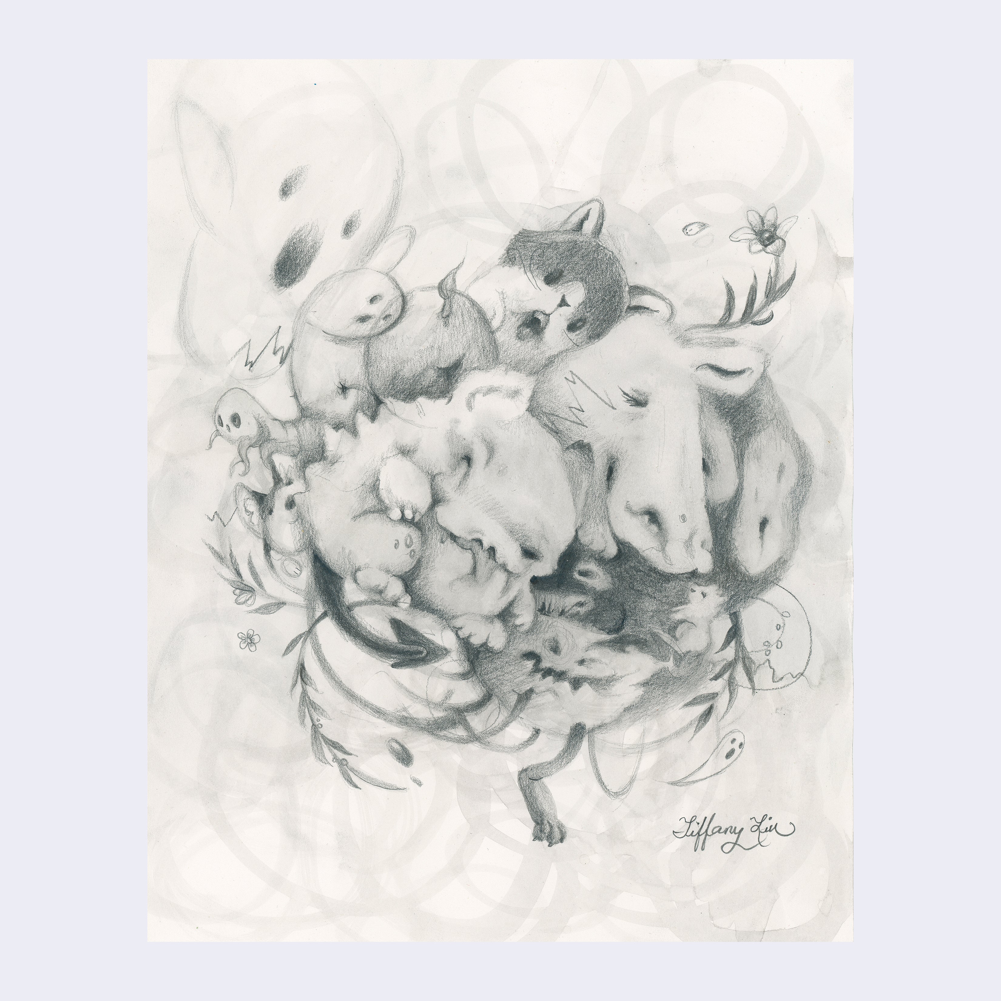 Rakugaki 4 - Tiffany Liu - "Finding Thoughts"