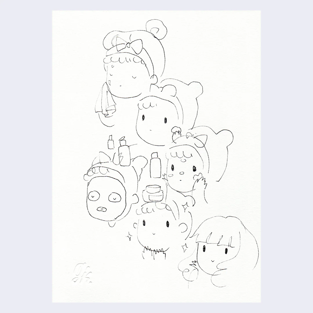 Rakugaki 4 - Wonder & Friends - "Beauty Routine"