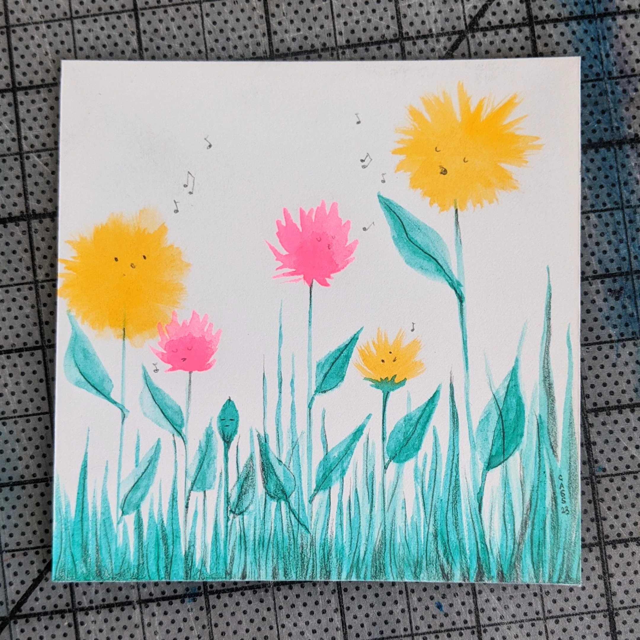 Rakugaki 5 (2023) - Cassia Lupo - "Spring Singing"