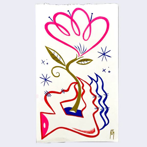 Rakugaki 5 (2023) - Erick Martinez - "La Flor de Terror"