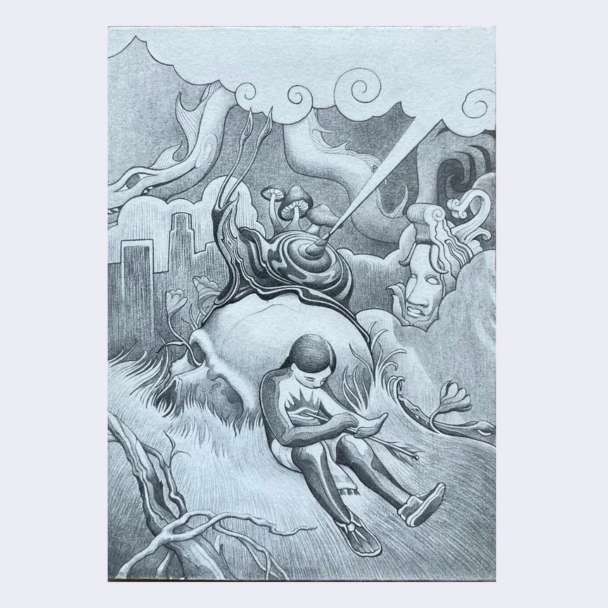 Rakugaki 5 (2023) - Felix Galvan - Untitled