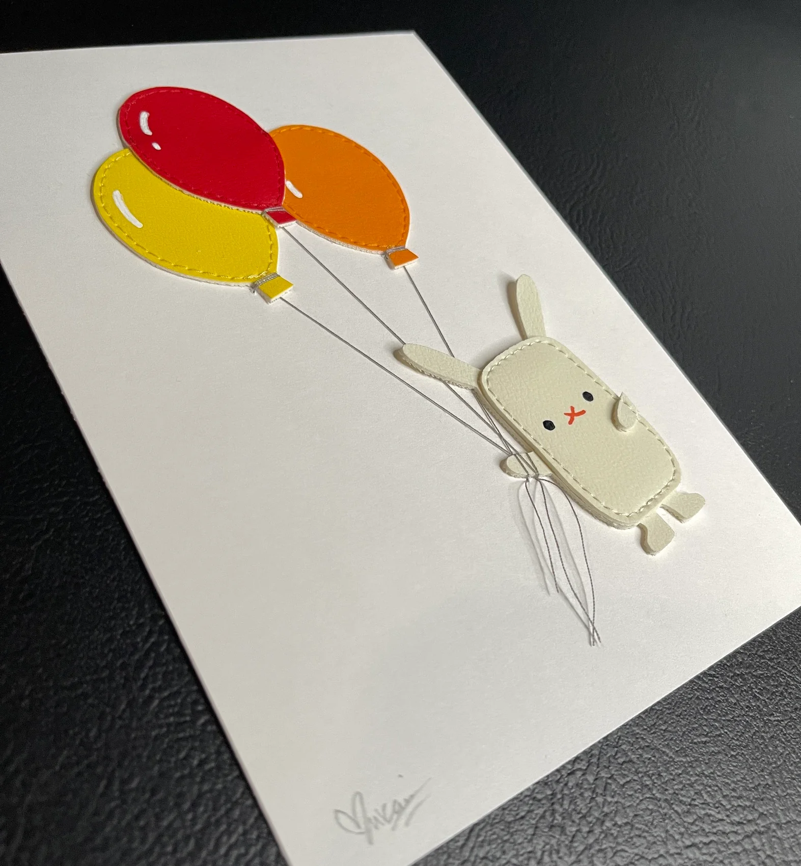 Rakugaki 5 (2023) - Flat Bonnie - "Up to You (Orange)" - Image 2