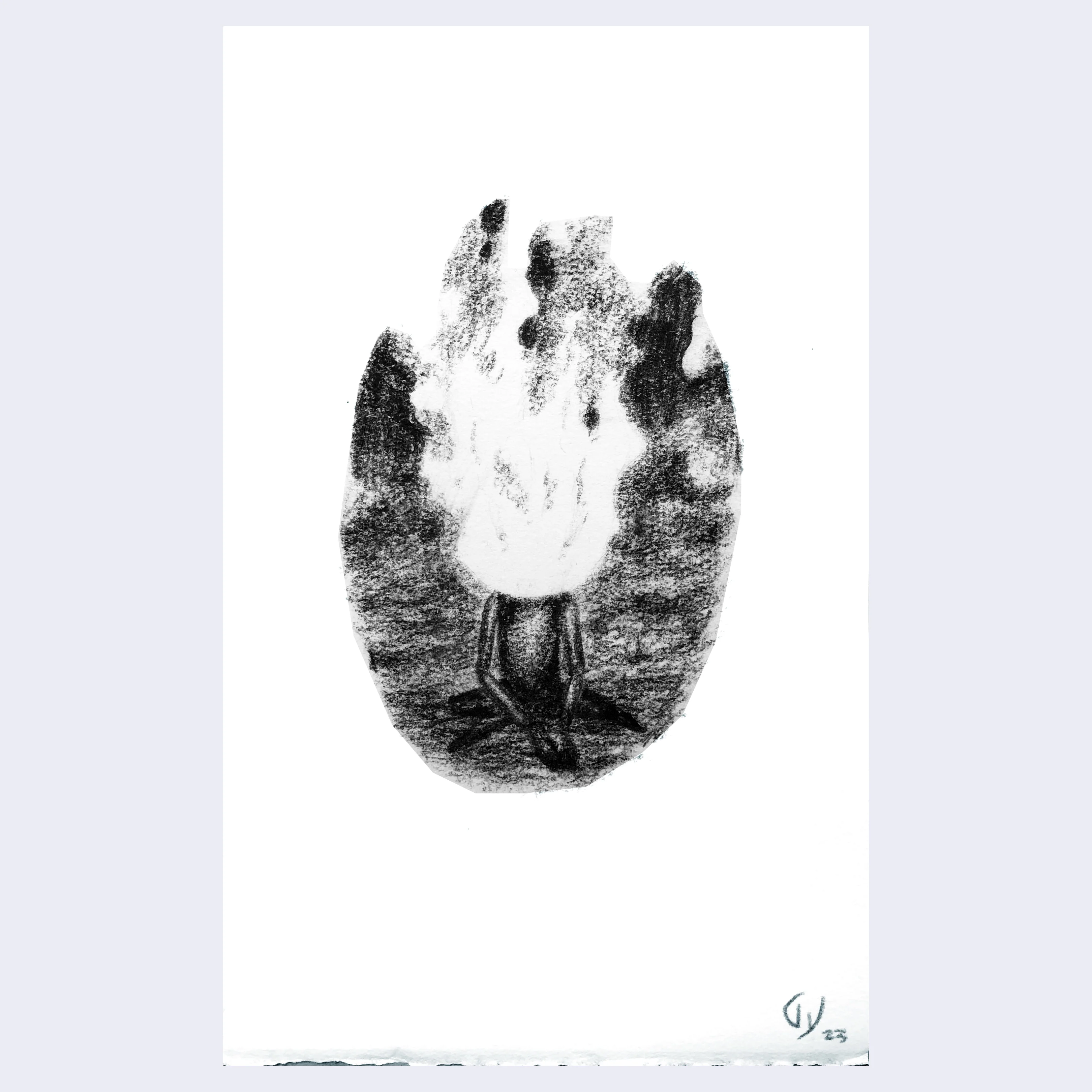 Rakugaki 5 (2023) - Graham Yarrington - "Fire"