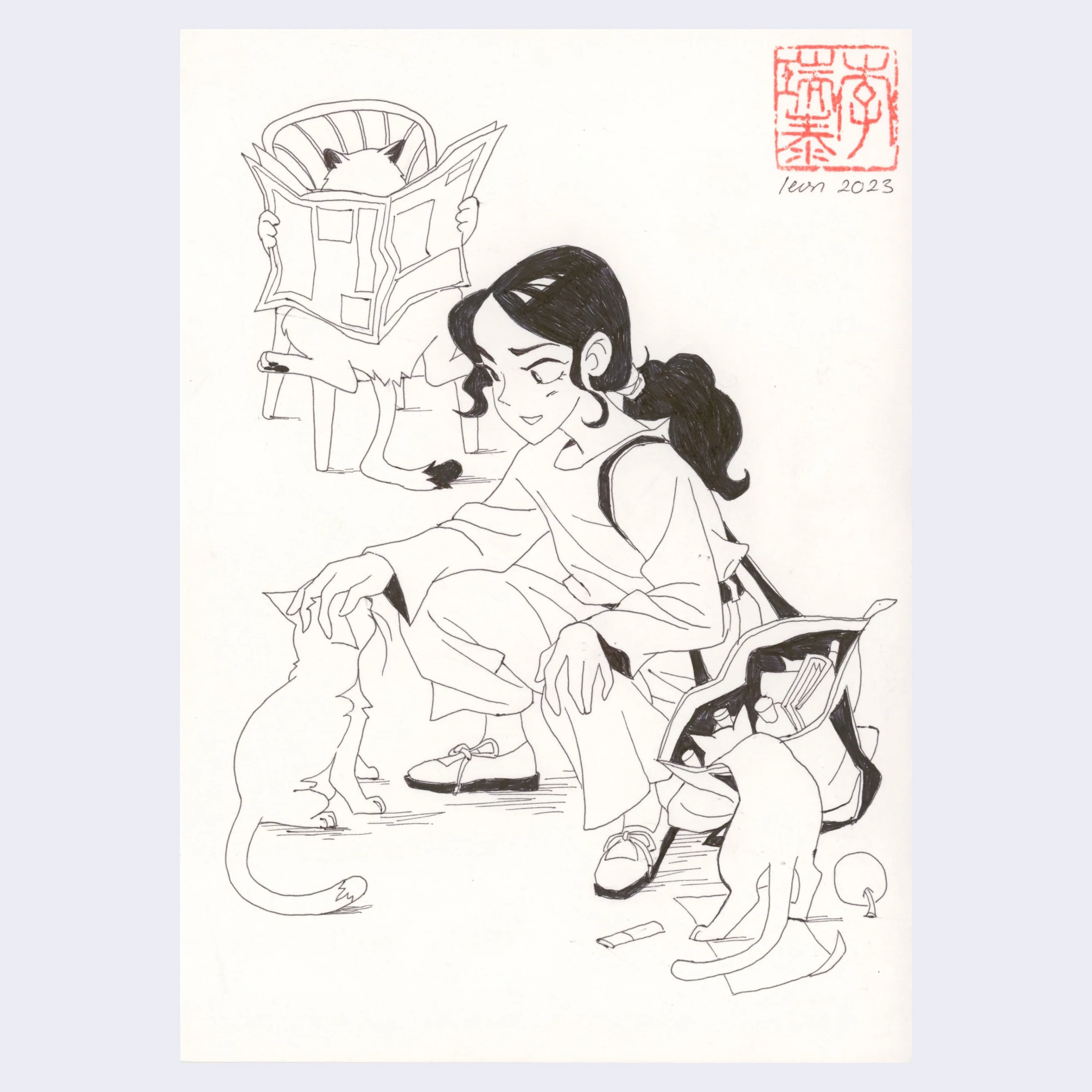 Rakugaki 5 (2023) - Leon Lee - #02