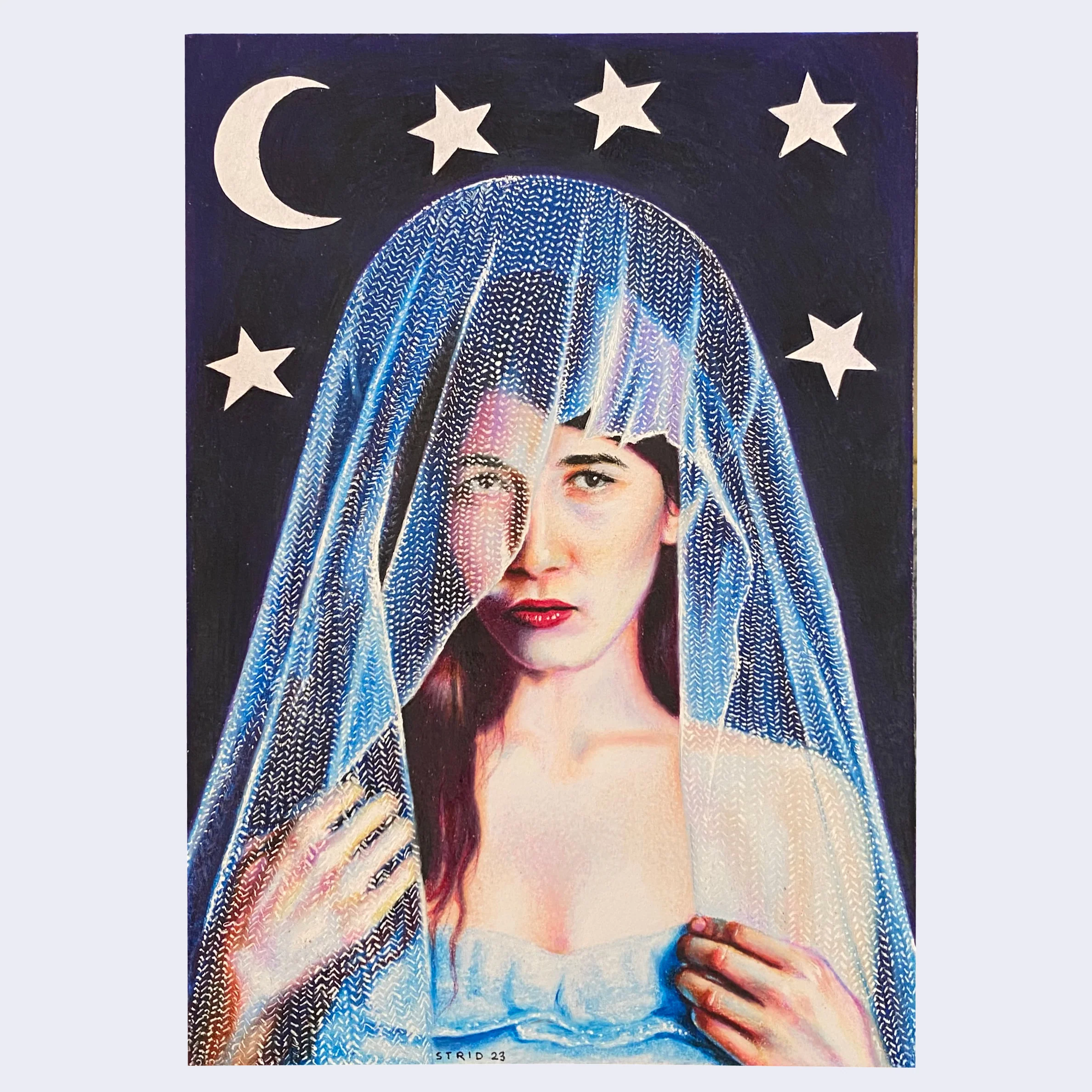 Rakugaki 5 (2023) - Linnea Strid - "Lady of the Moon and Stars"