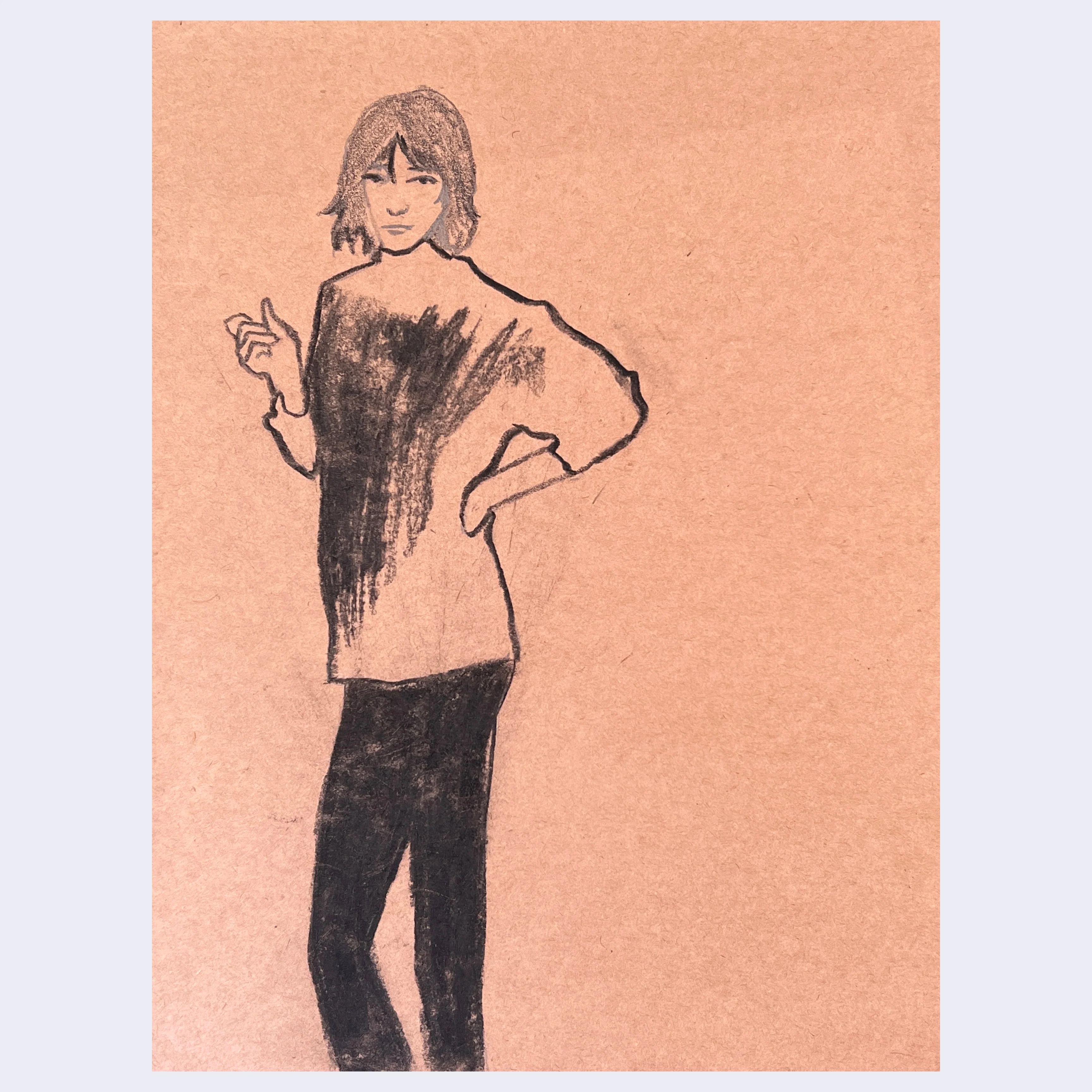 Rakugaki 5 (2023) - Megan Otnes - "Patti (2)"