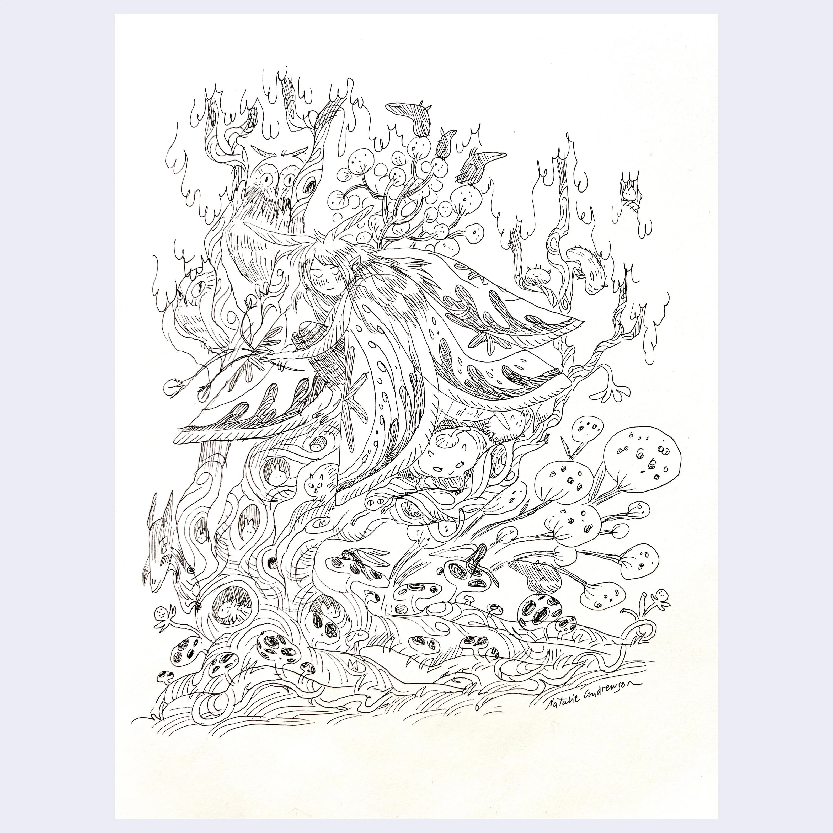 Rakugaki 5 (2023) - Natalie Andrewson - Untitled