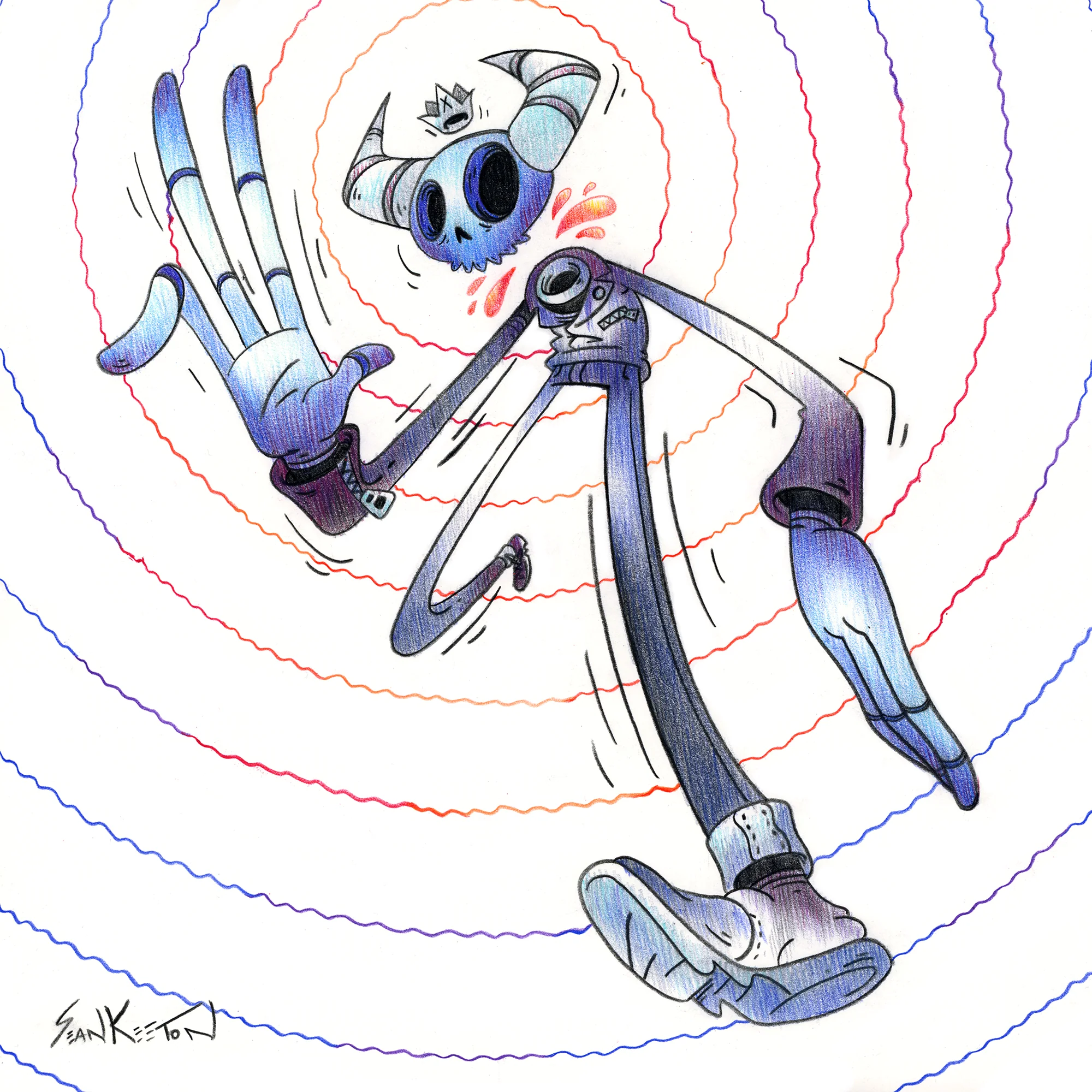 Rakugaki 5 (2023) - Sean Keeton - "Keep Goin"