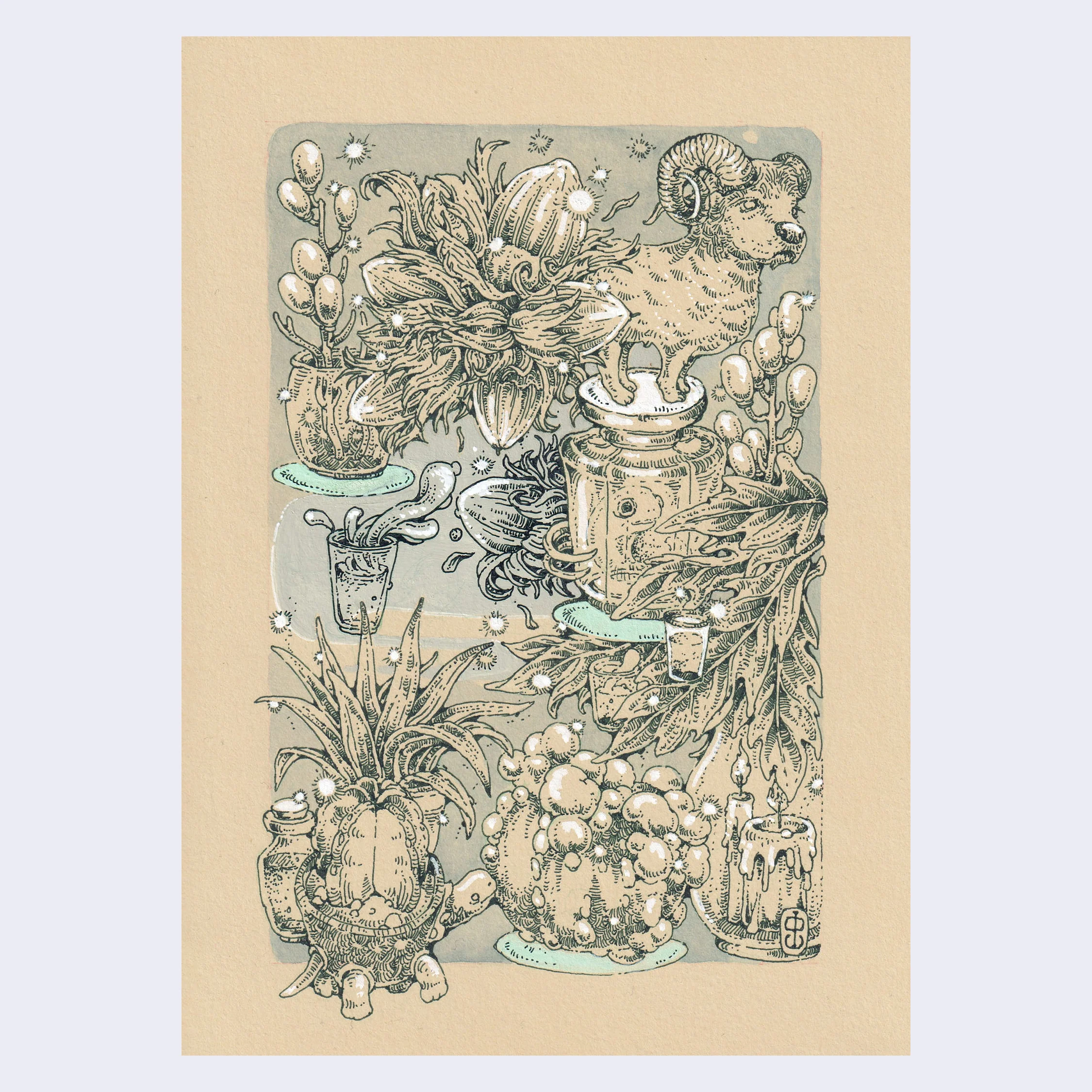 Rakugaki 5 (2023) - Shihori Nakayama - "A.P."