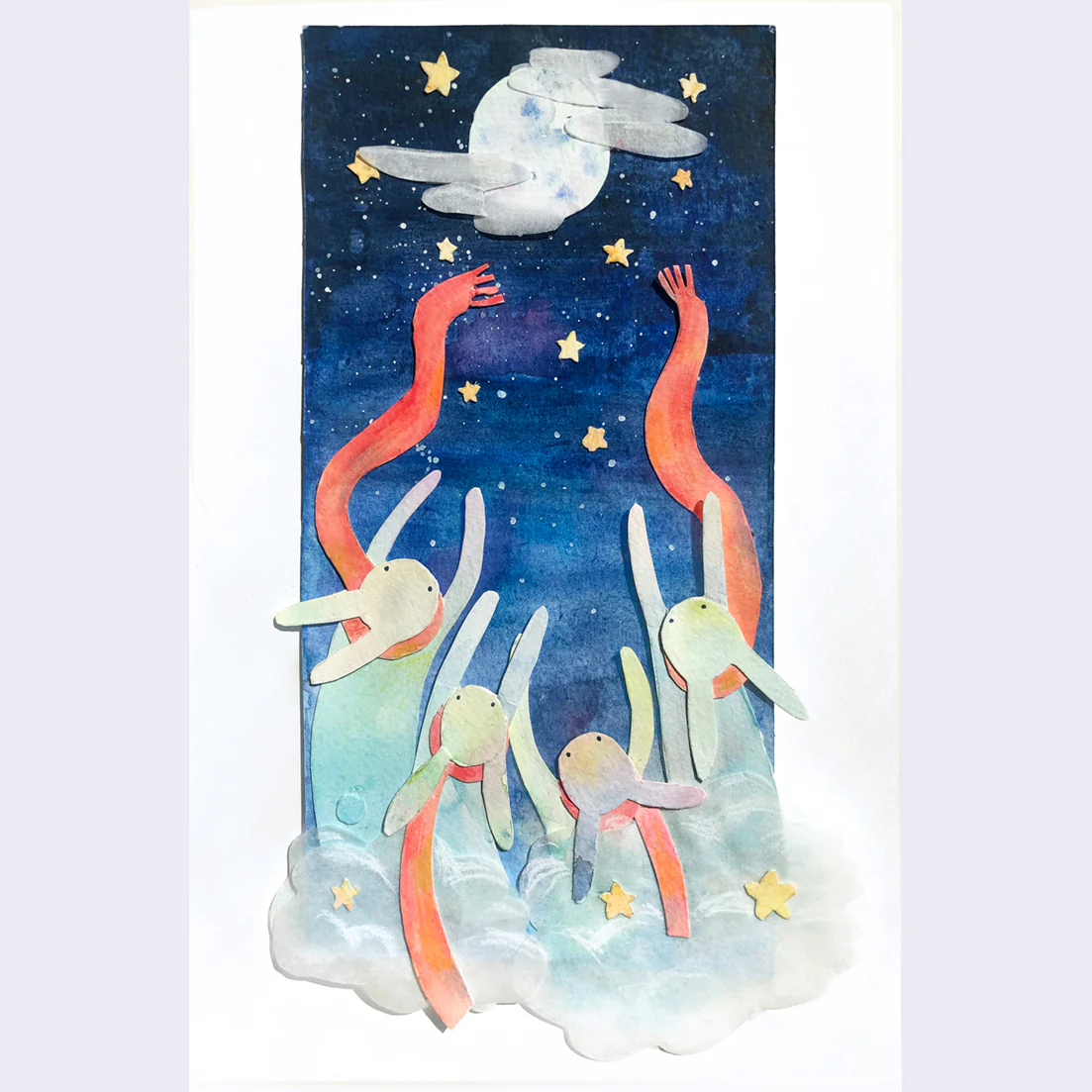 Rakugaki 5 (2023) - Tinna Guo - "Catch the Moon"