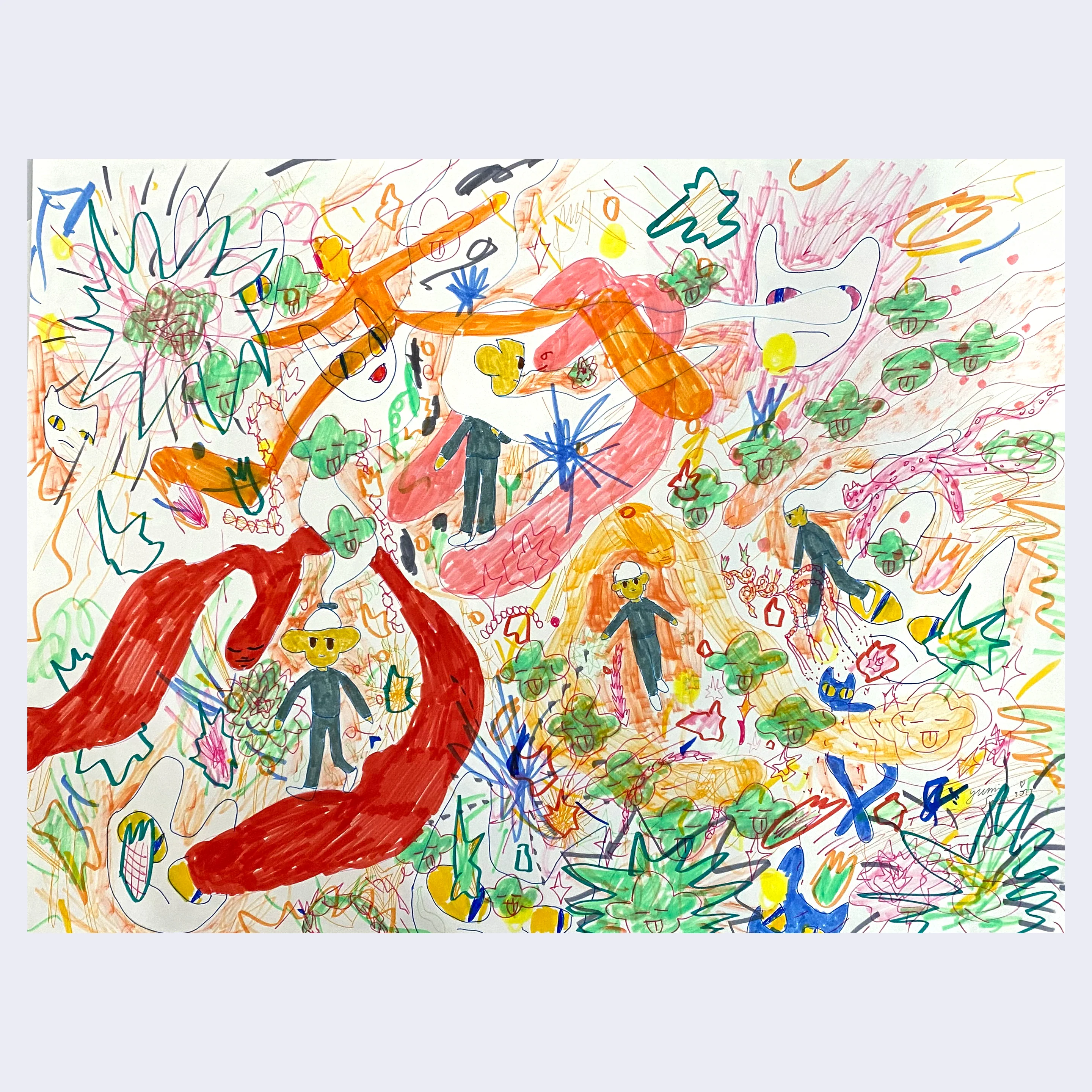 Rakugaki 5 (2023) - Yumi Sakugawa - "Portals of Meh"