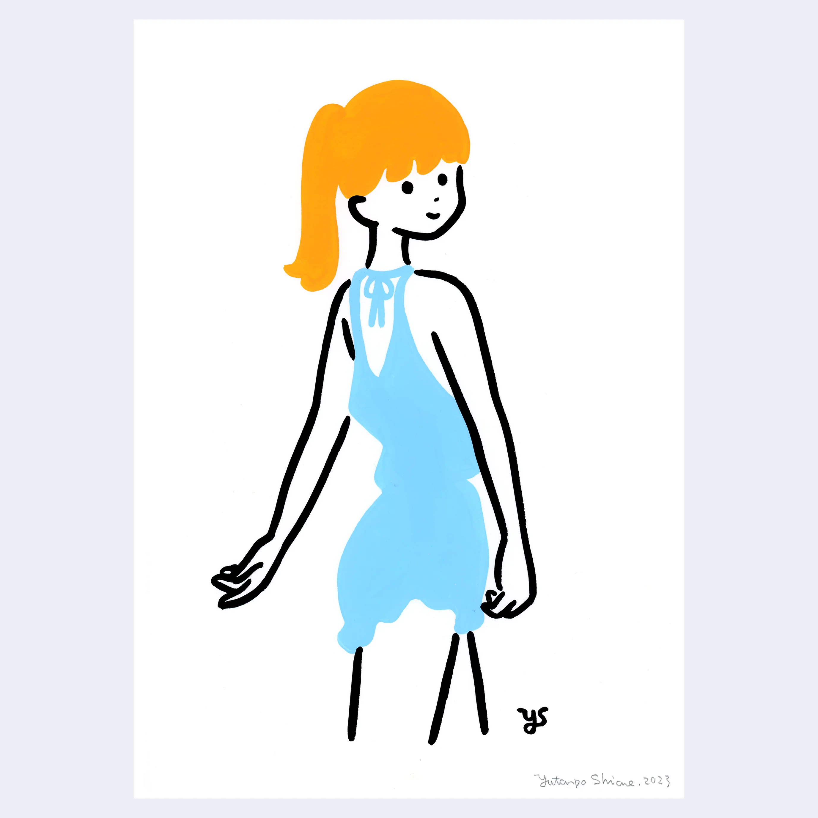 Rakugaki 5 (2023) - Yutanpo - "3TONE 04"