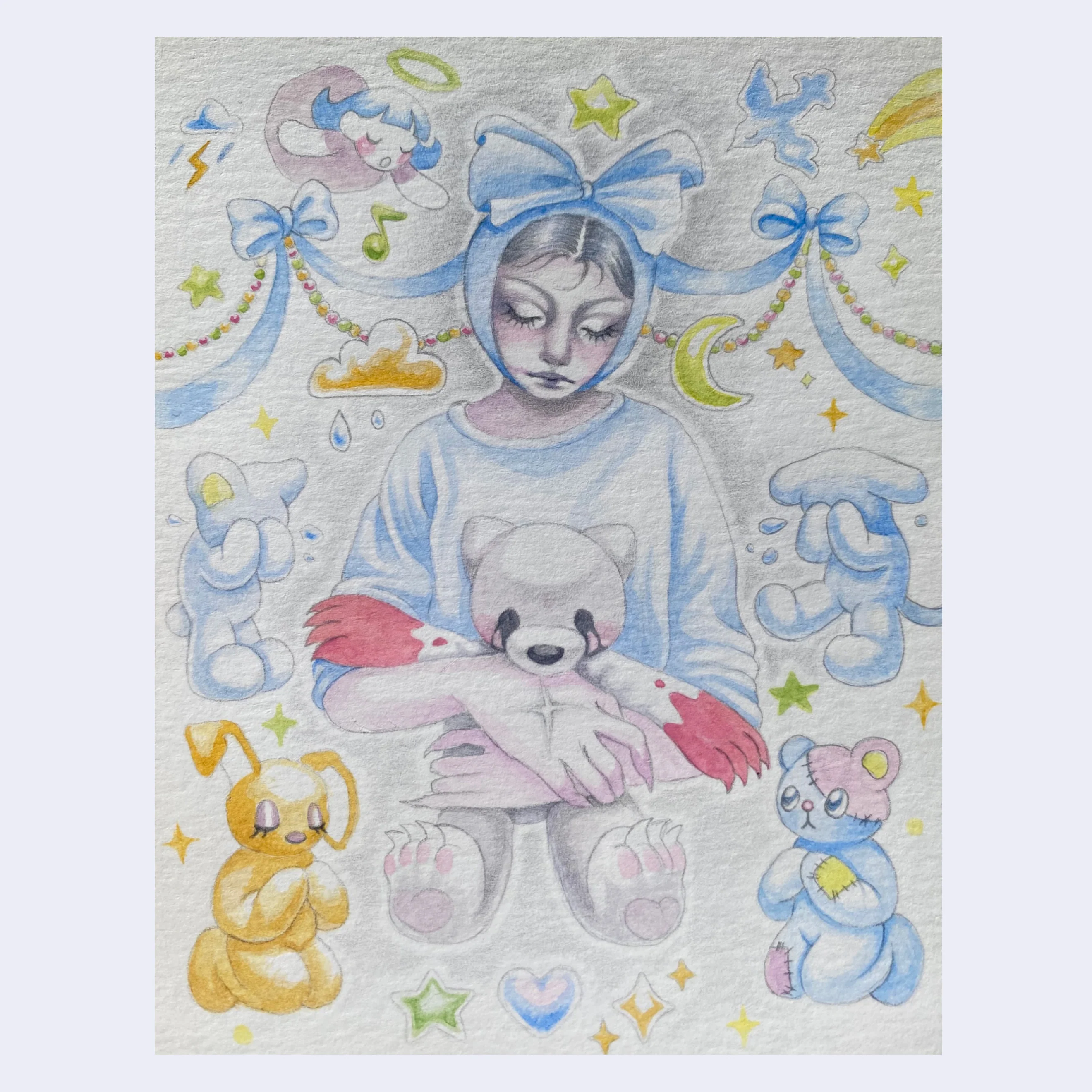 Rakugaki 6 (2024) - Angela Ramones - "Light Sleep"