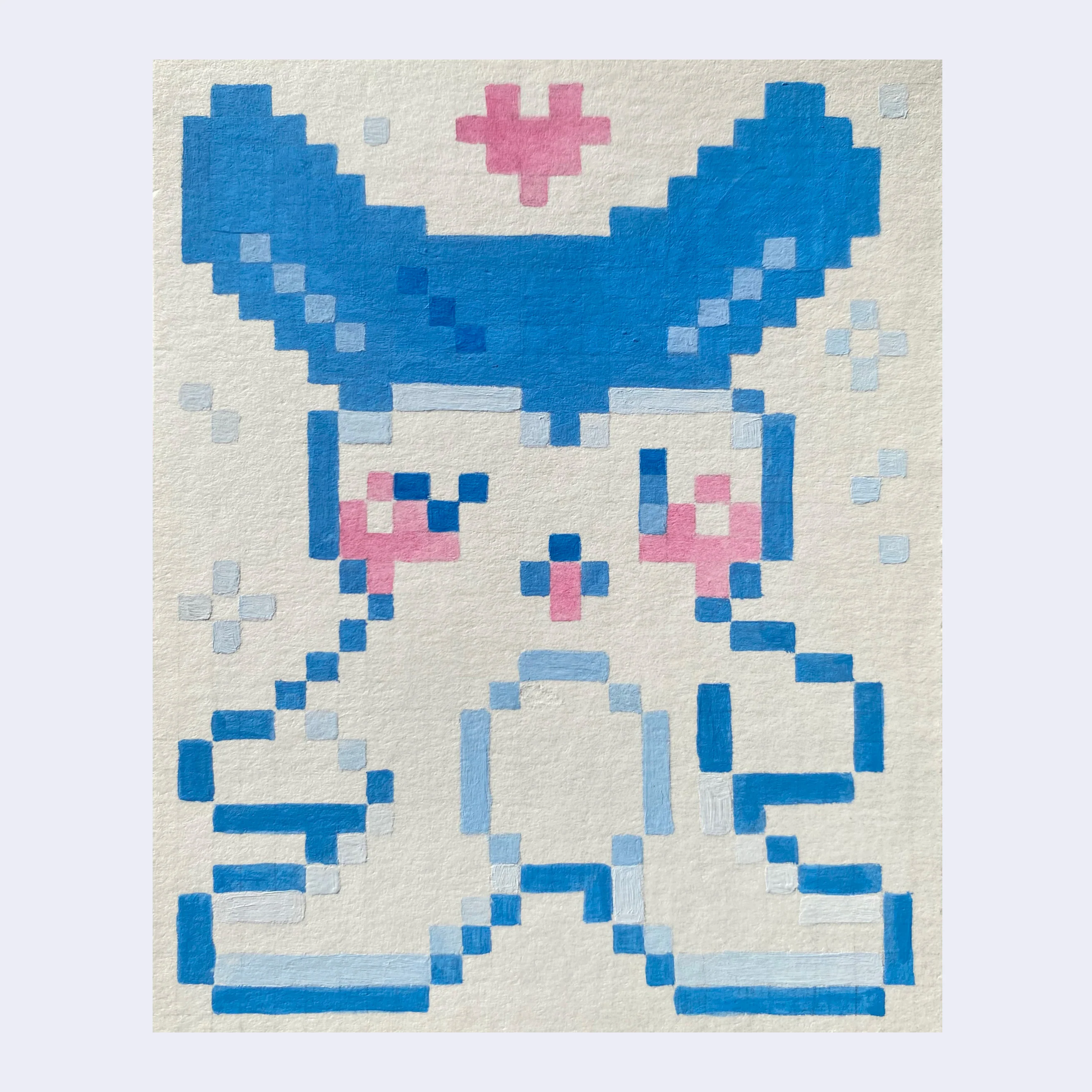 Rakugaki 6 (2024) - Angela Ramones - "Pixel Bunny"