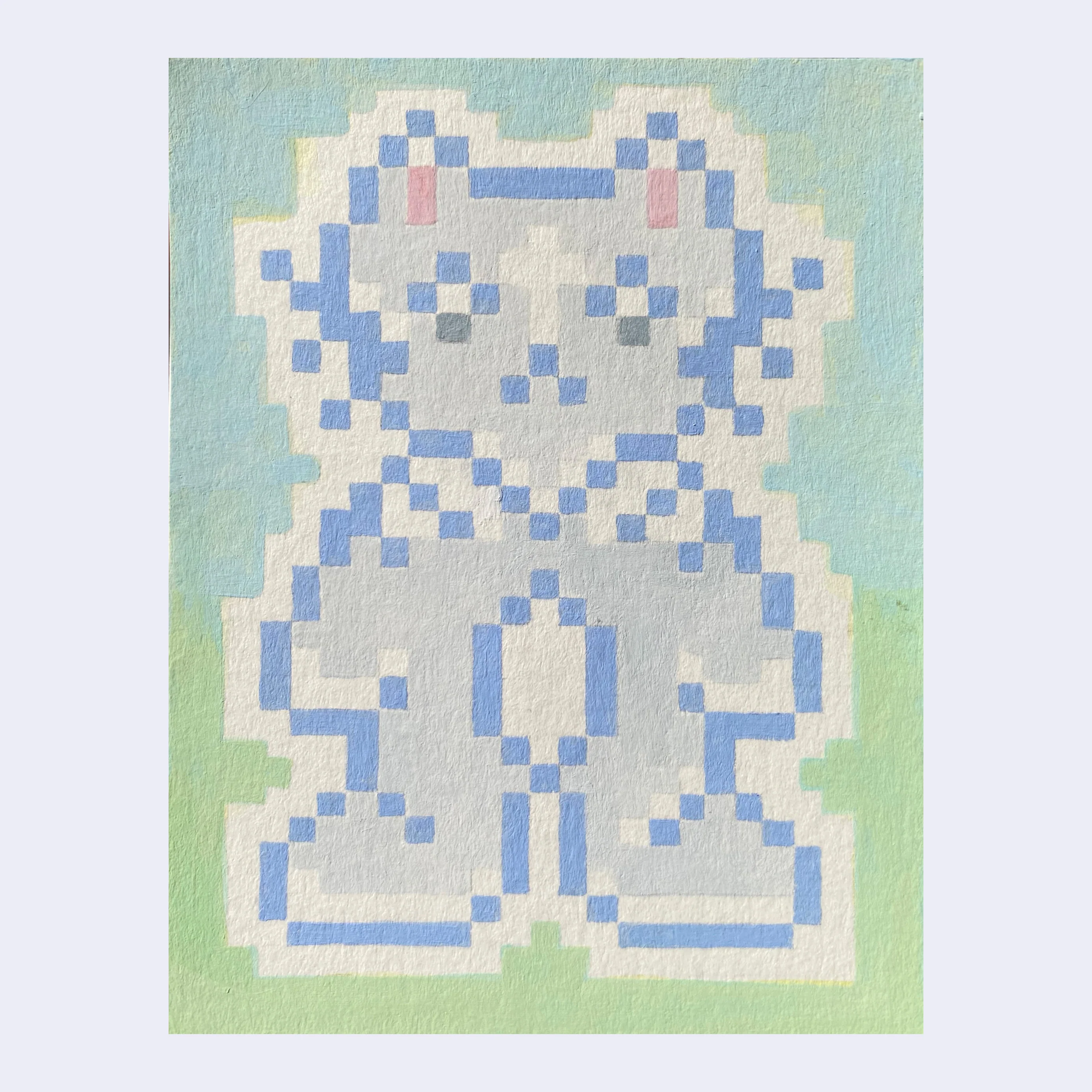 Rakugaki 6 (2024) - Angela Ramones - "Pixel Cat"