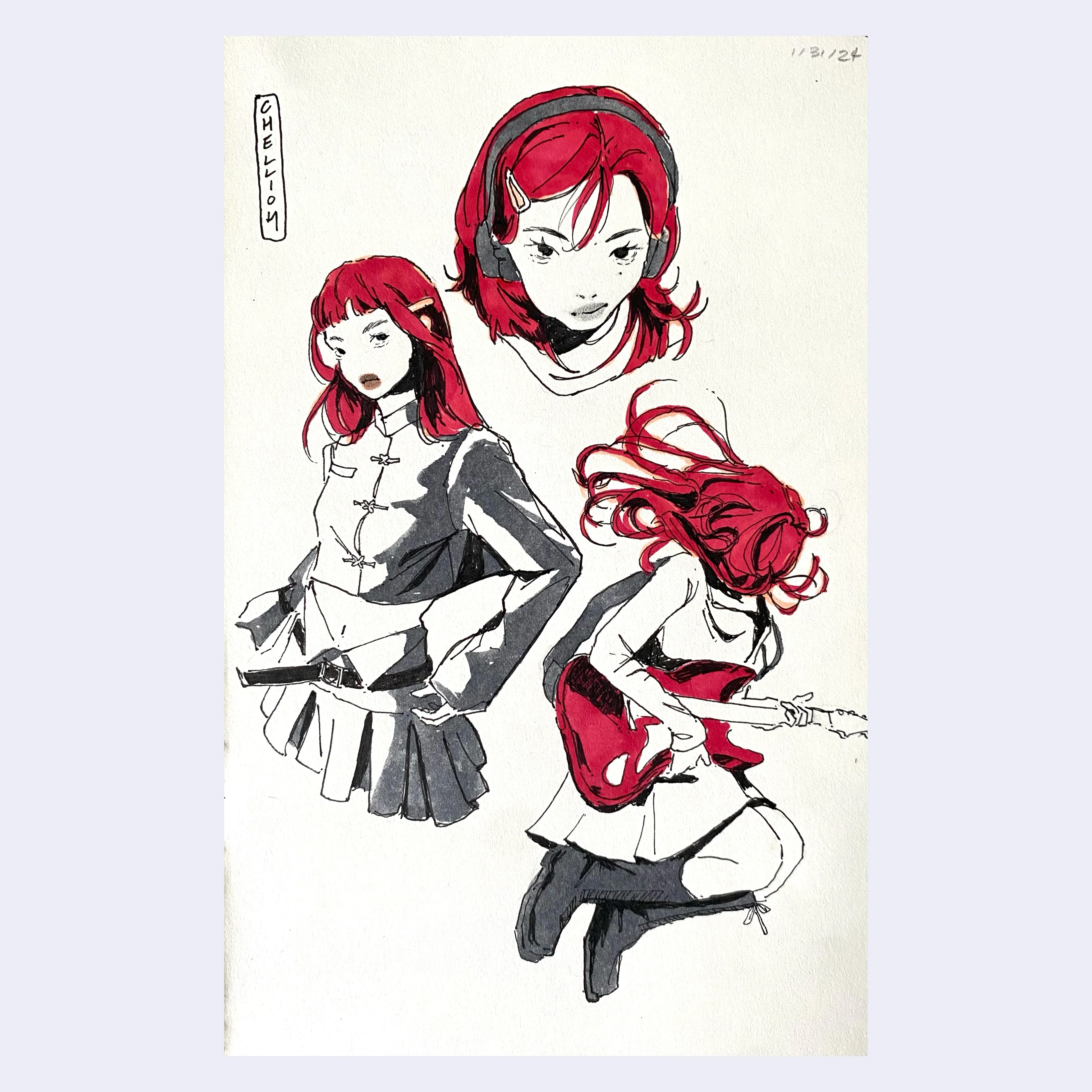 Rakugaki 6 (2024) - Chellioh - "Day 18/30"