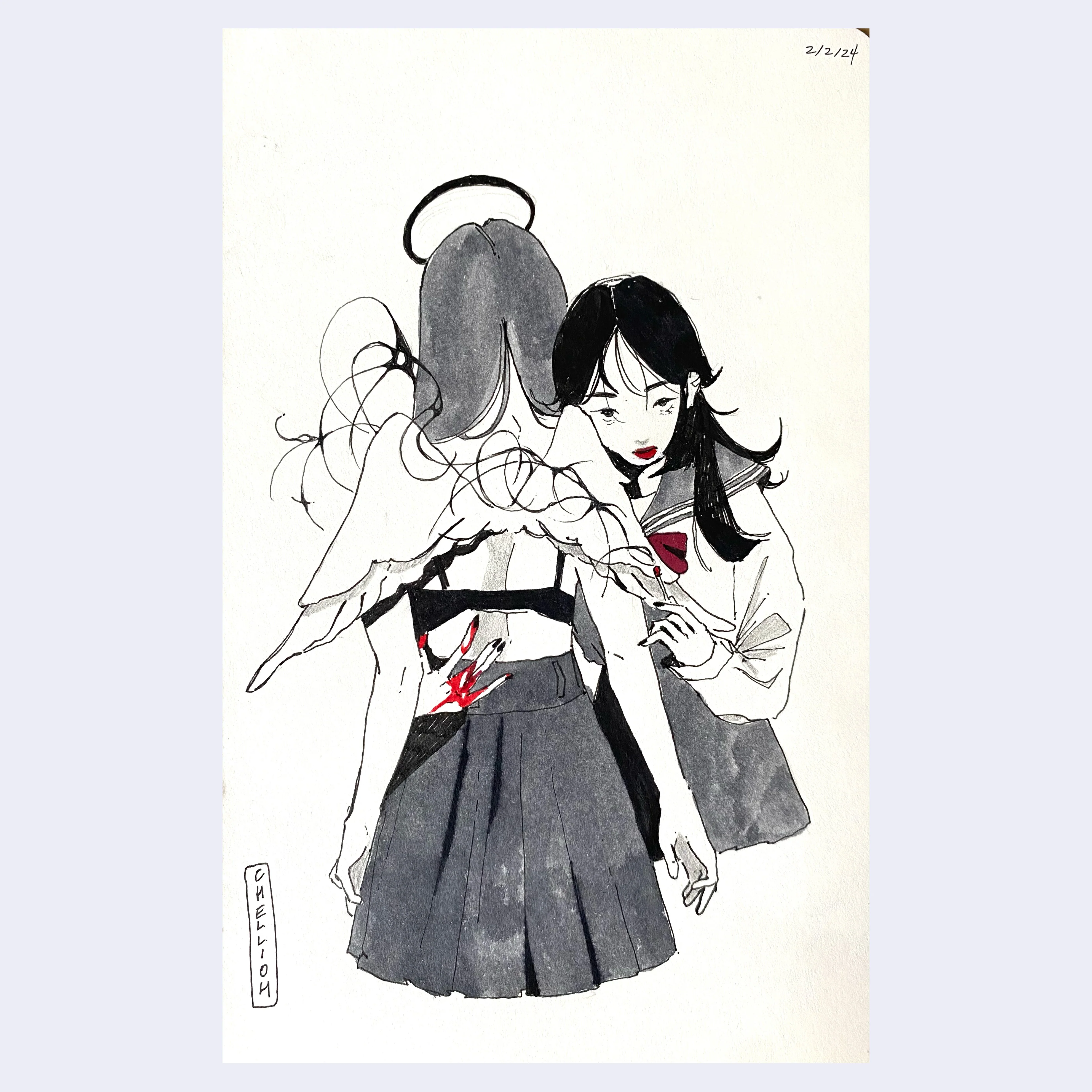 Rakugaki 6 (2024) - Chellioh - "Day 20/30"