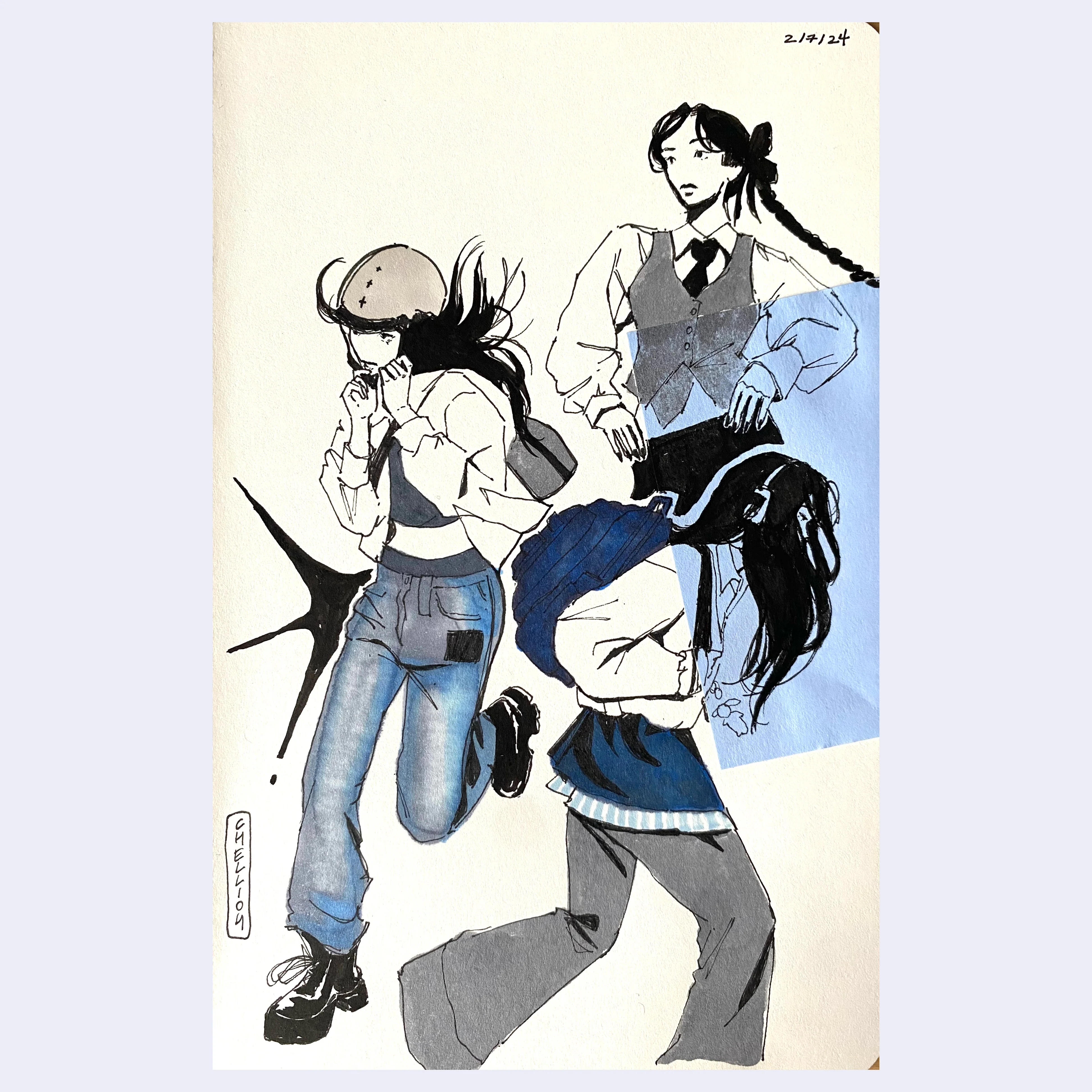 Rakugaki 6 (2024) - Chellioh - "Day 25/30"