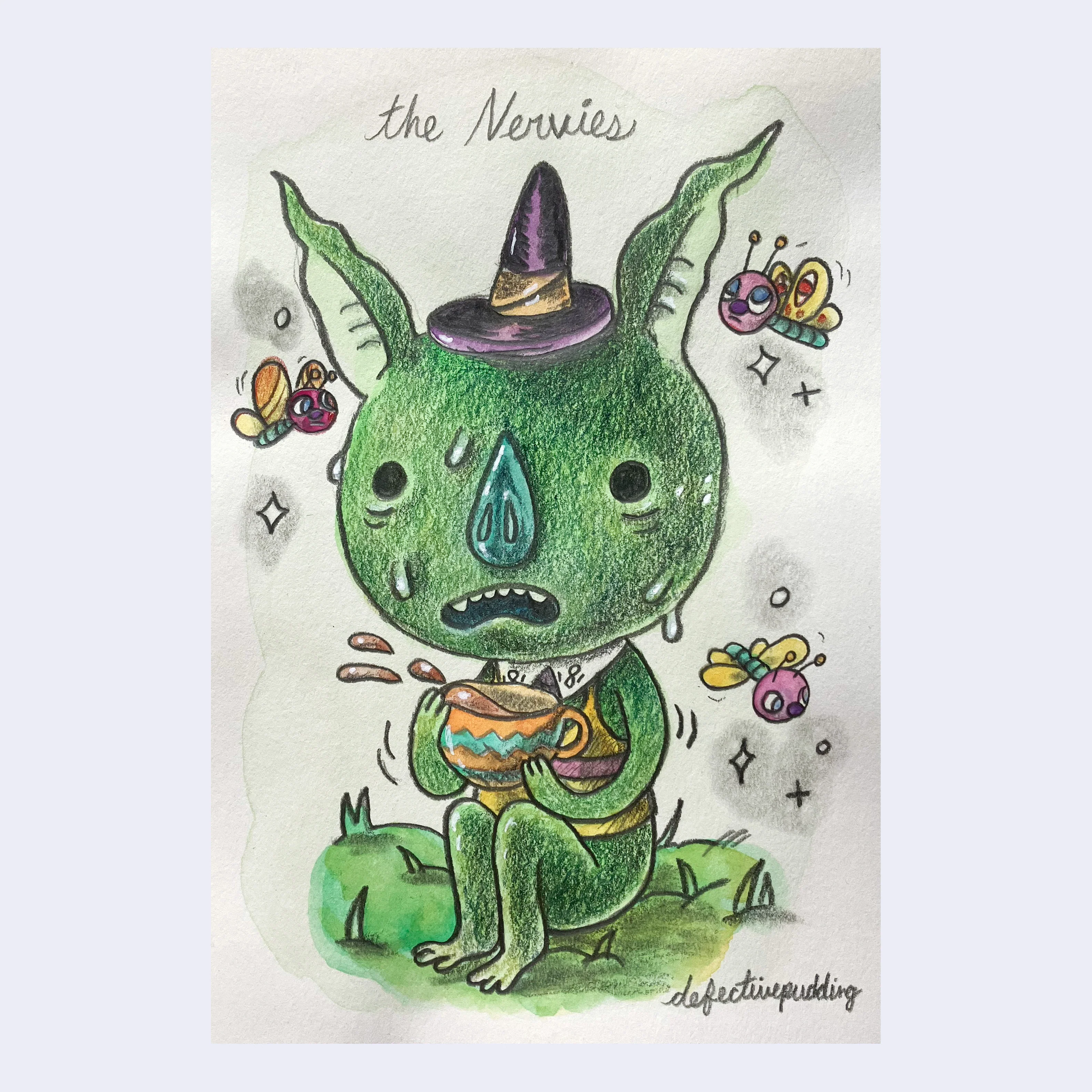 Rakugaki 6 (2024) - Defective Pudding - "The Nervies"