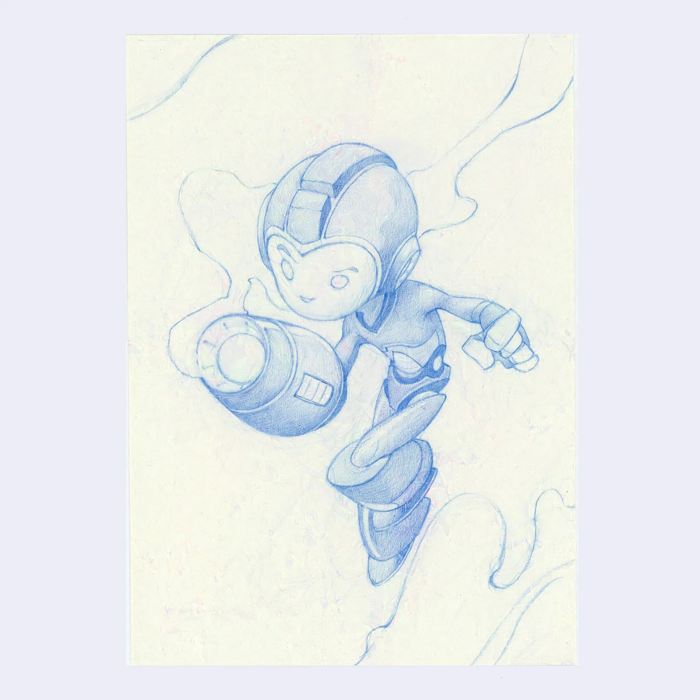 Rakugaki 6 (2024) - Dela Longfish - "Megaman"