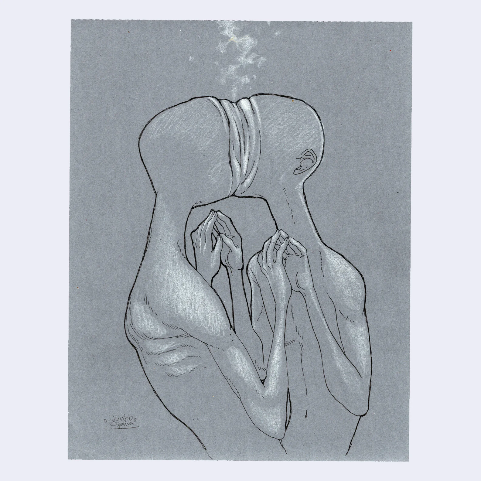 Rakugaki 6 (2024) - Junko Ogawa - "Kiss"