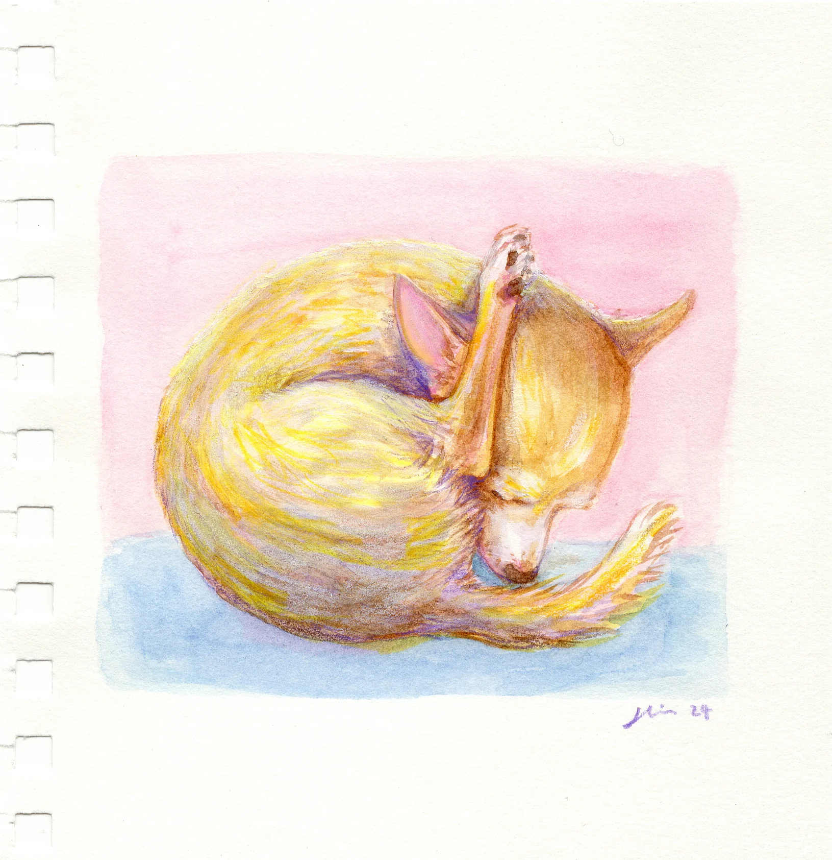 Rakugaki 6 (2024) - Justine Lin - "Stop and Smell the Roses"