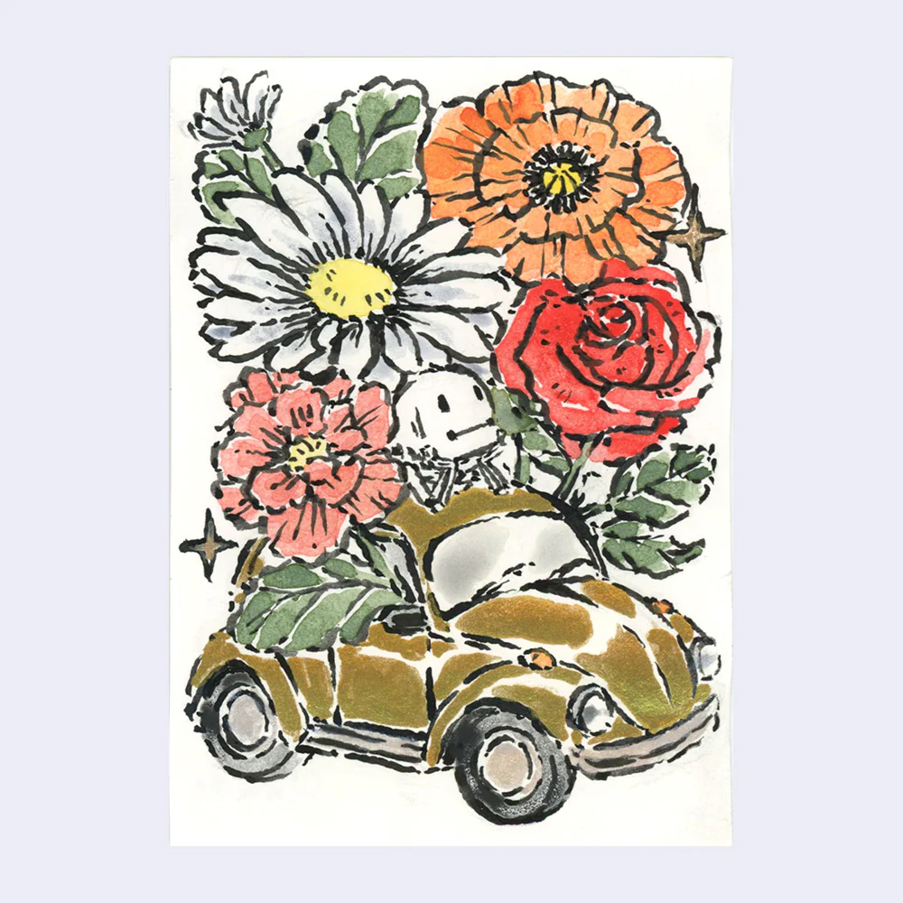 Rakugaki 6 (2024) - Kelly Yamagishi - "Beetle Bouquet"