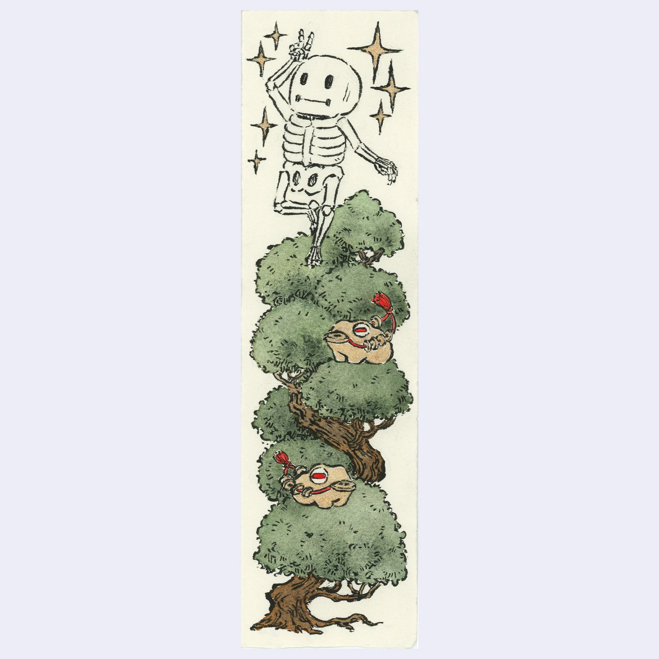 Rakugaki 6 (2024) - Kelly Yamagishi - "Frog Tree"