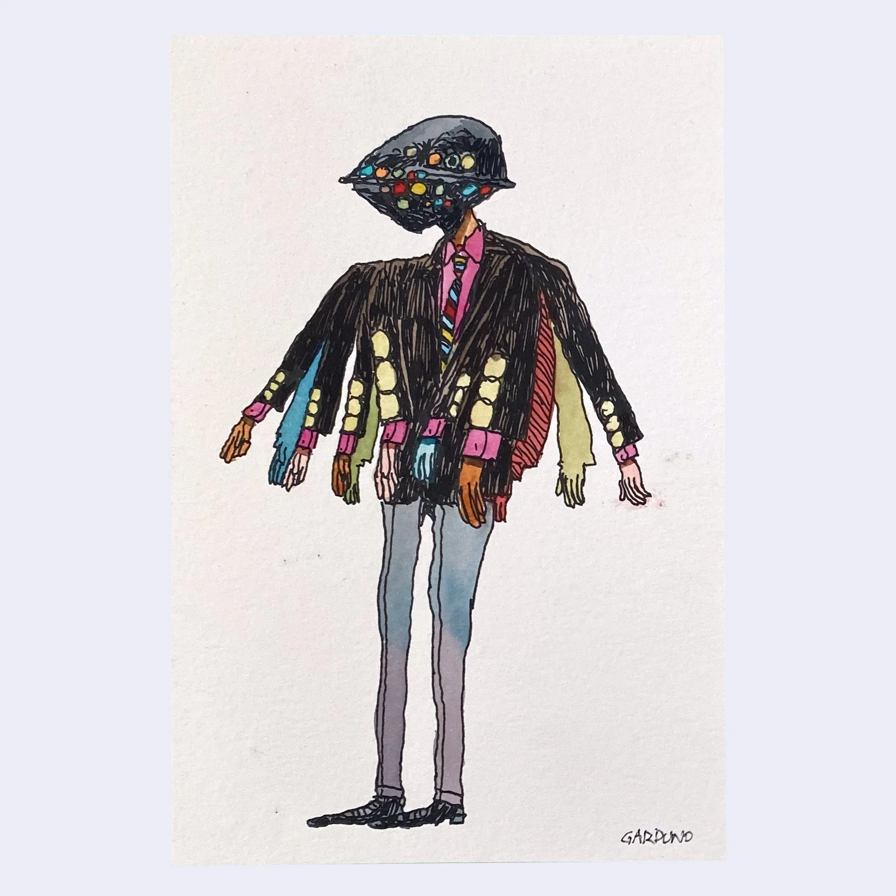Rakugaki 6 (2024) - Ken Garduno - #06
