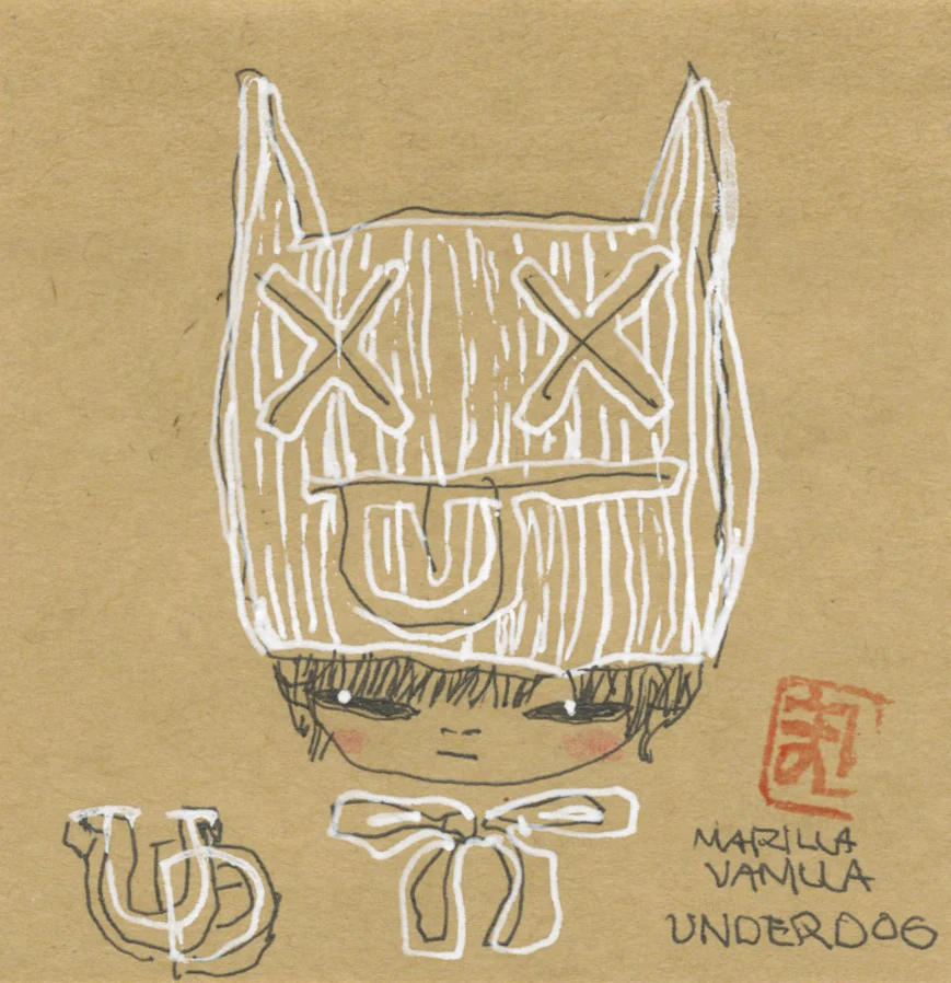 Rakugaki 6 (2024) - Mari Inukai - "UNDERDOG"