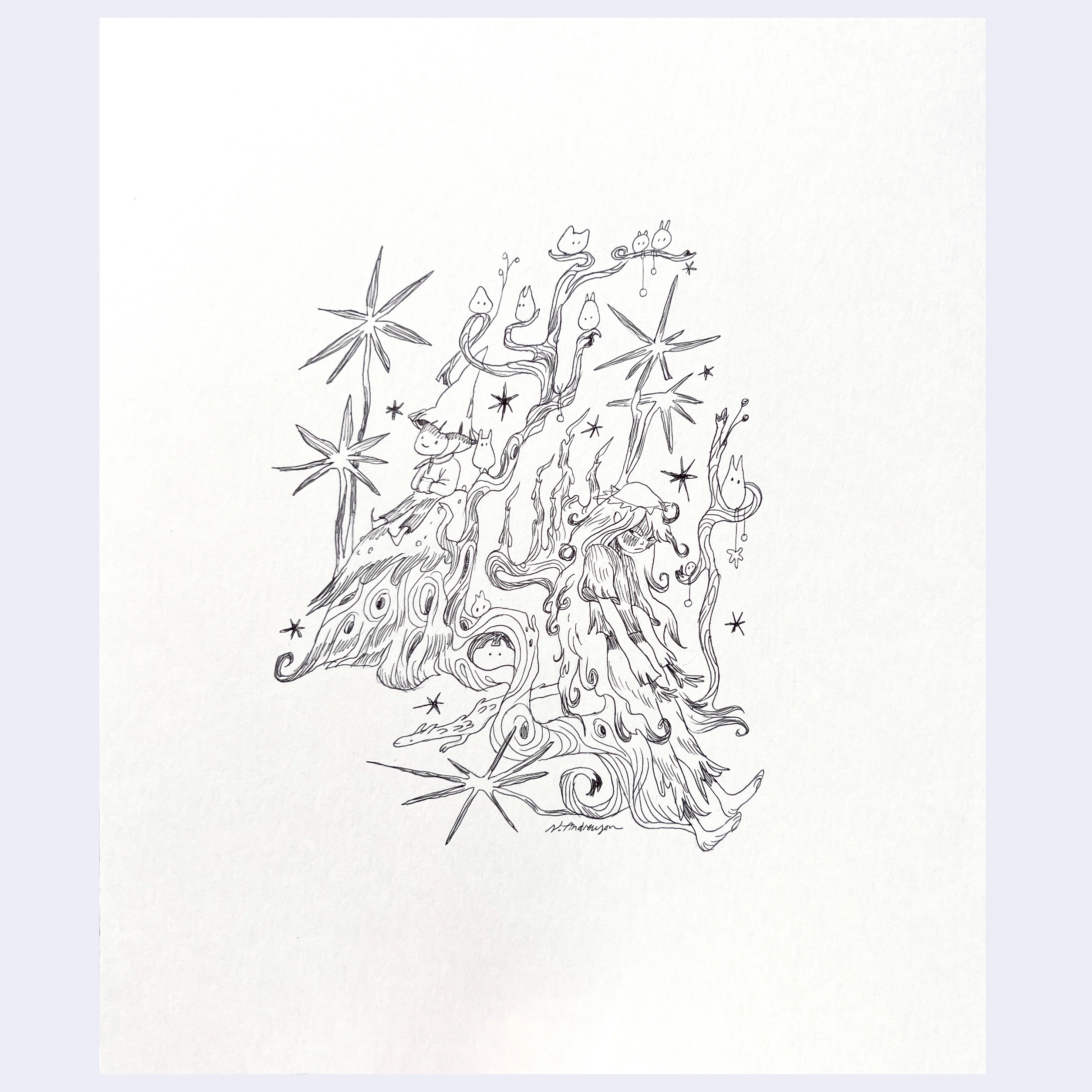 Rakugaki 6 (2024) - Natalie Andrewson - "Demons"