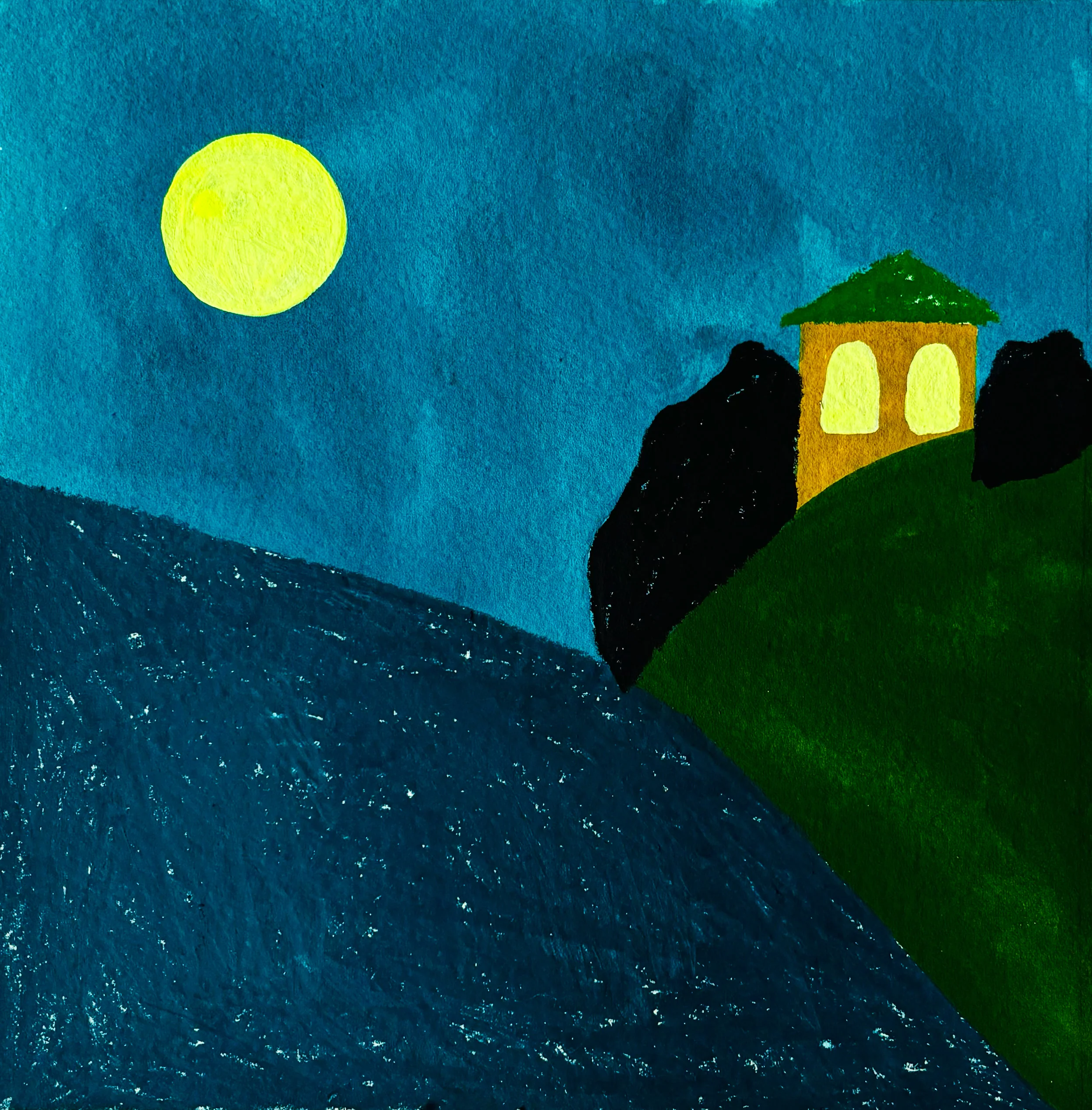 Rakugaki 6 (2024) - Priscilla Moreno - "Green Villa"