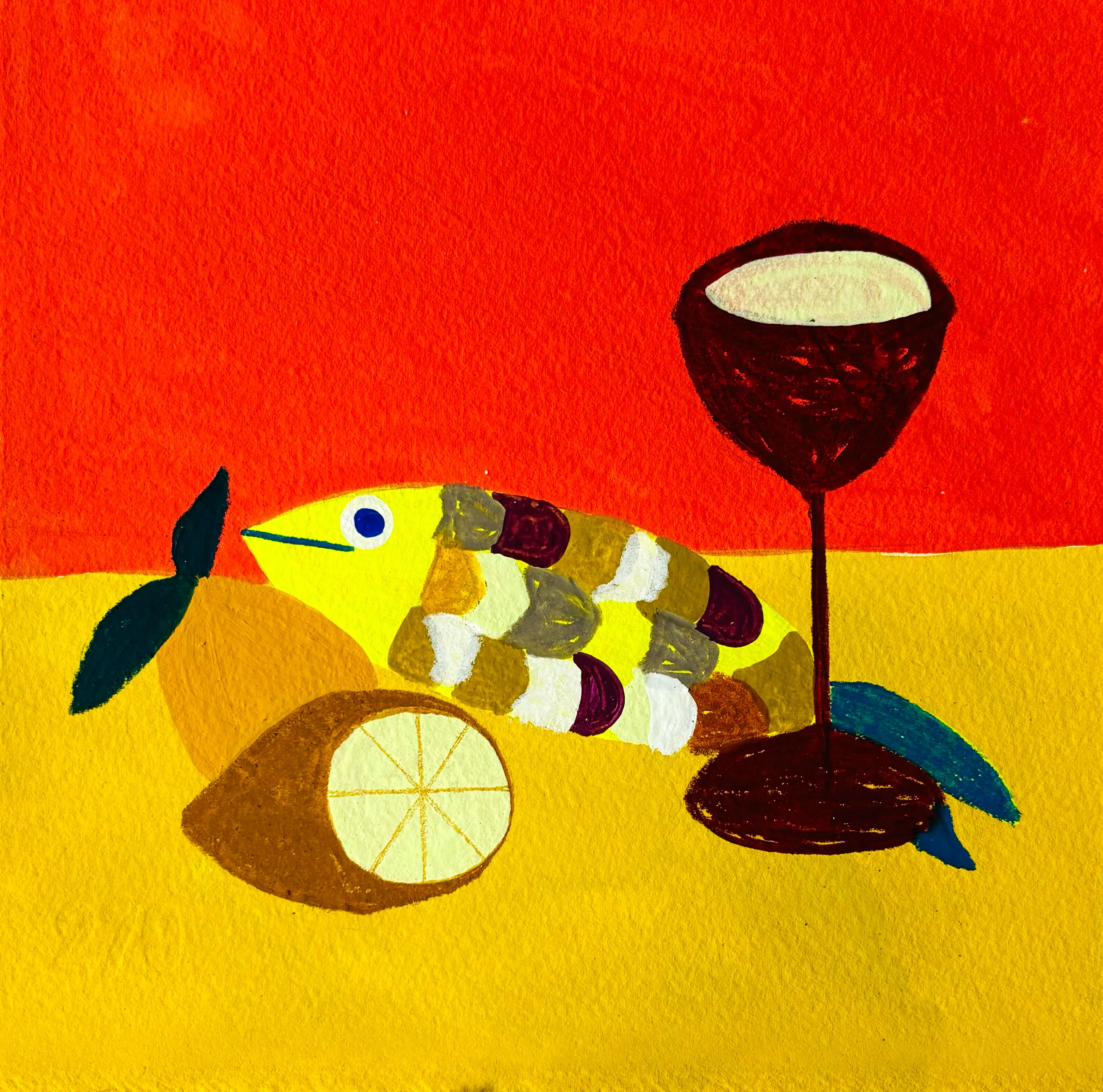 Rakugaki 6 (2024) - Priscilla Moreno - "Peixe"