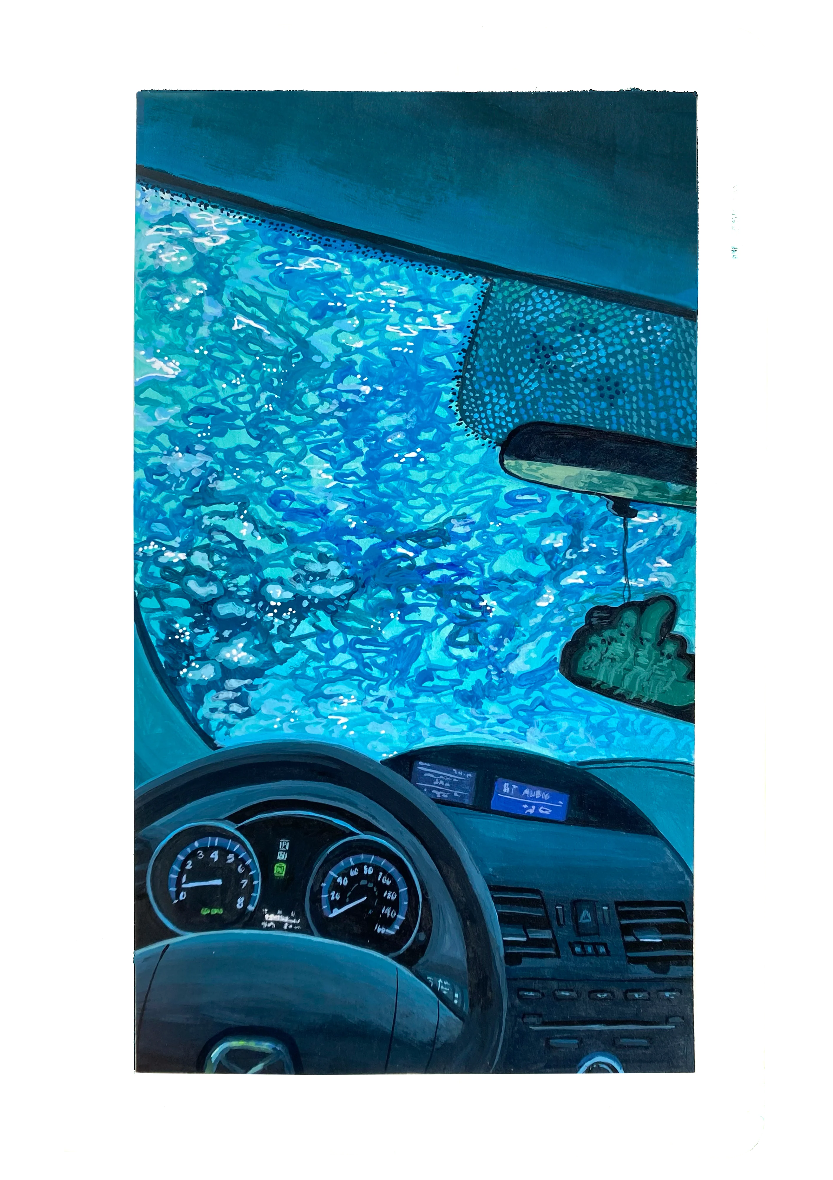 Rakugaki 6 (2024) - Stacy Javier - "Car Wash" - Image 2
