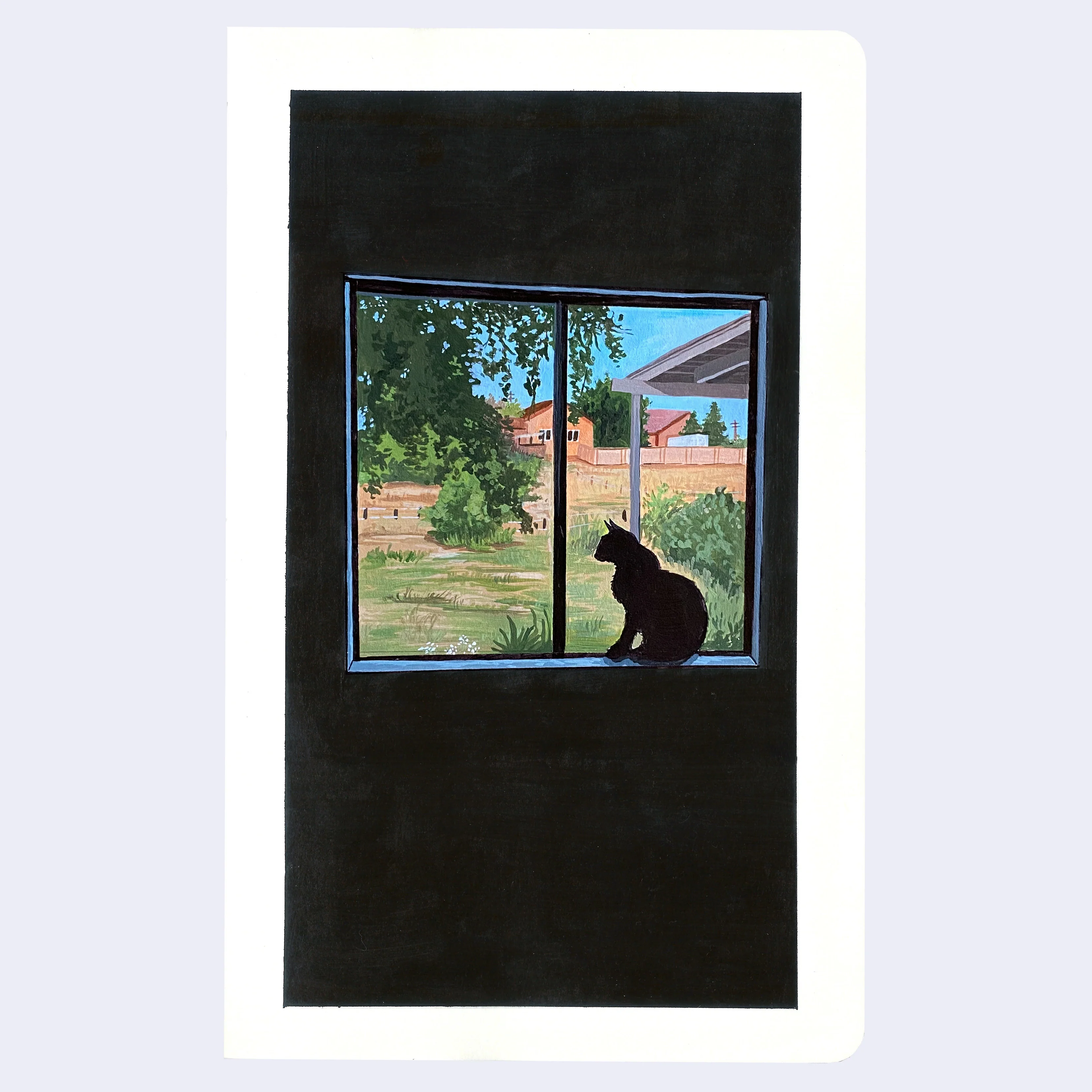 Rakugaki 6 (2024) - Stacy Javier - "Window View"