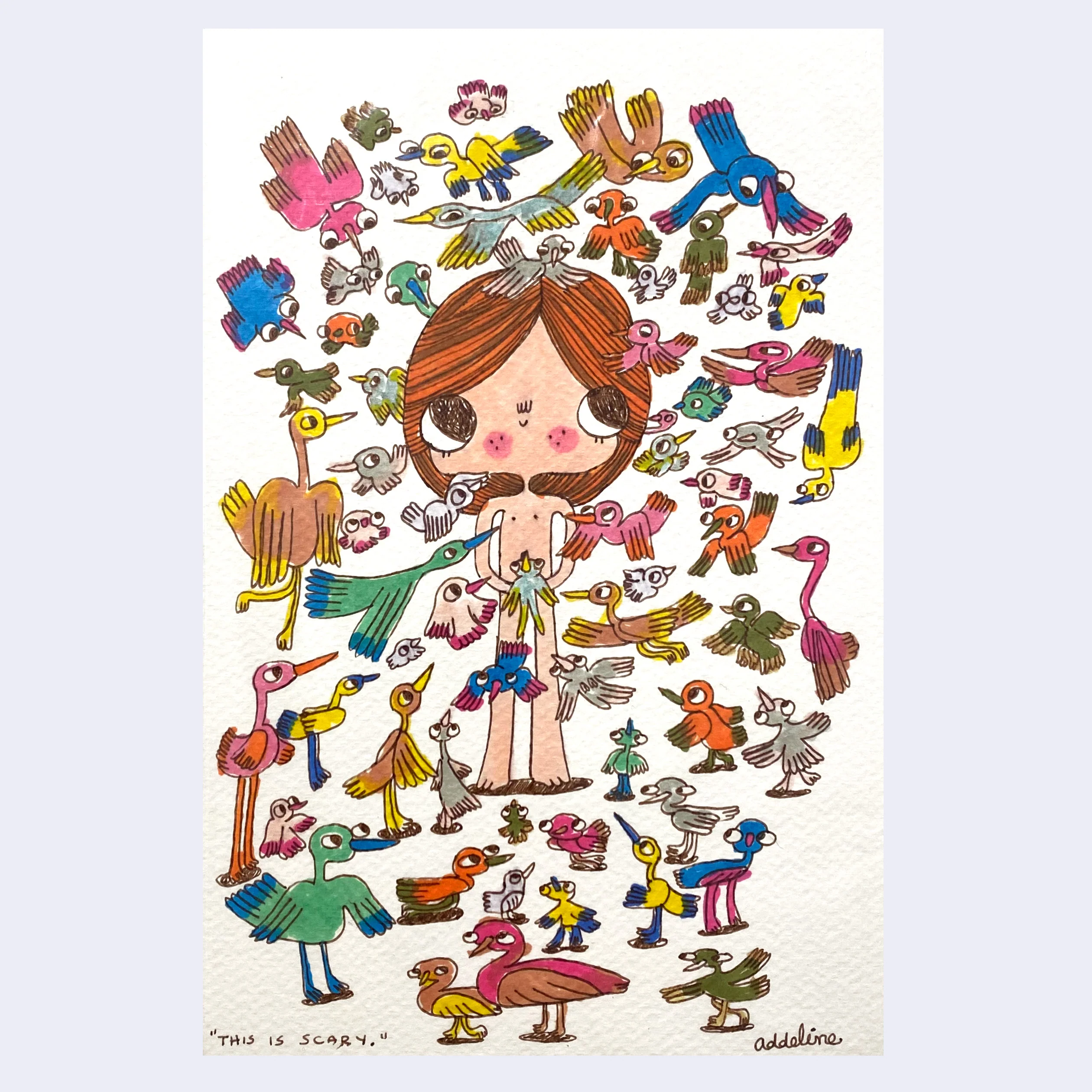 Rakugaki 7 (2025) - Addeline Griswold - "This is Scary"
