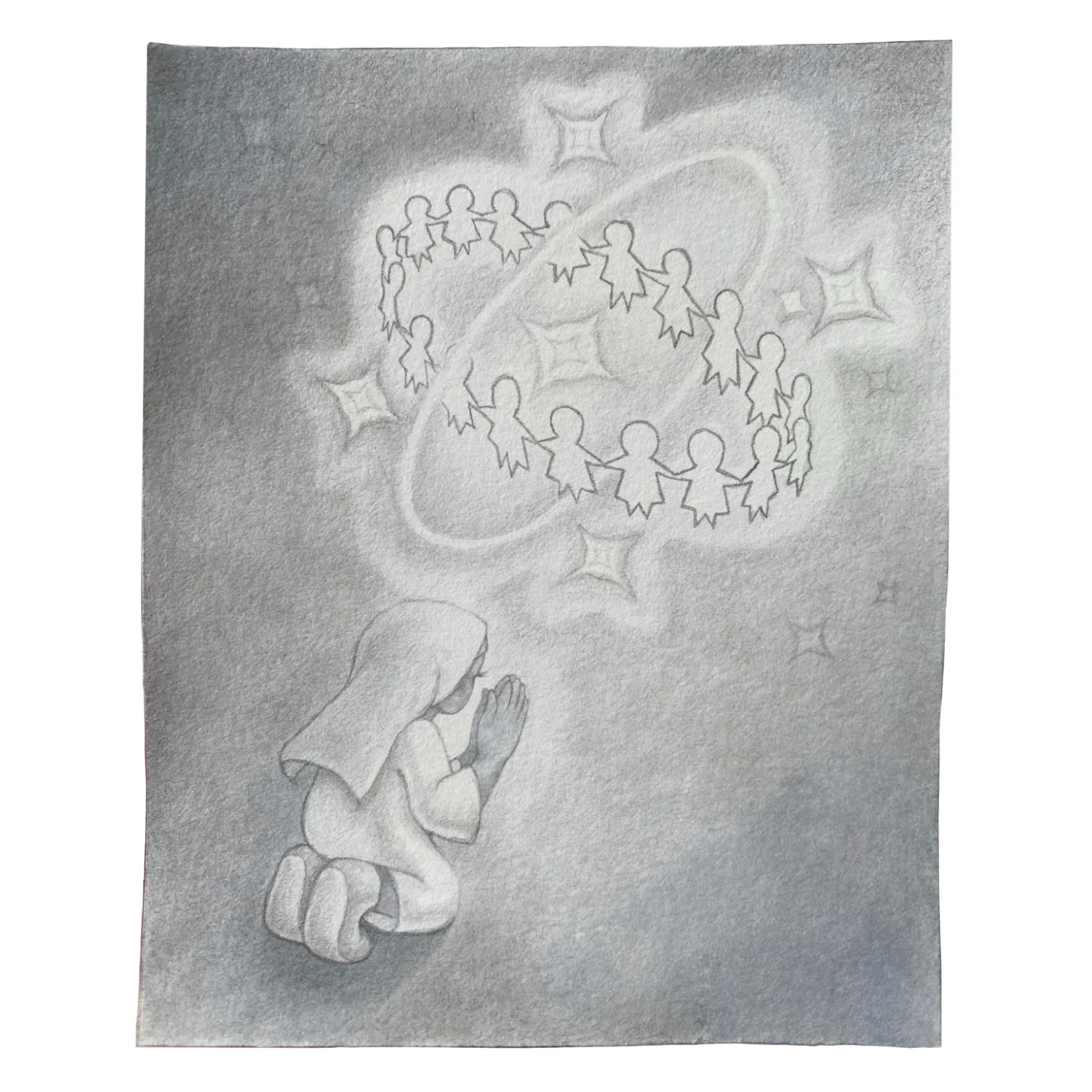 Rakugaki 7 (2025) - Angela Ramones - "I Wish To Be United"