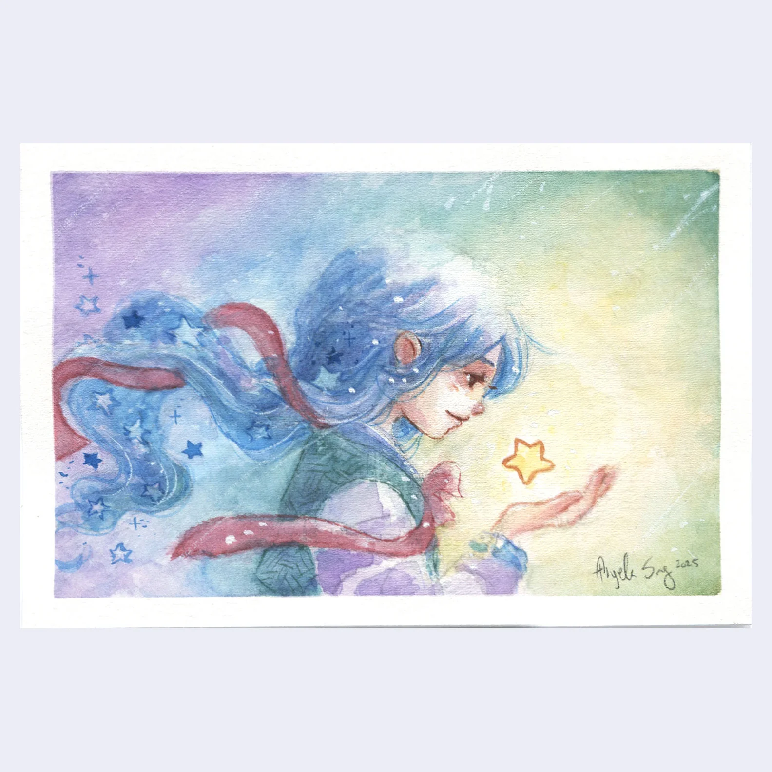 Rakugaki 7 (2025) - Angela Song - "Hanbok Star Girl"