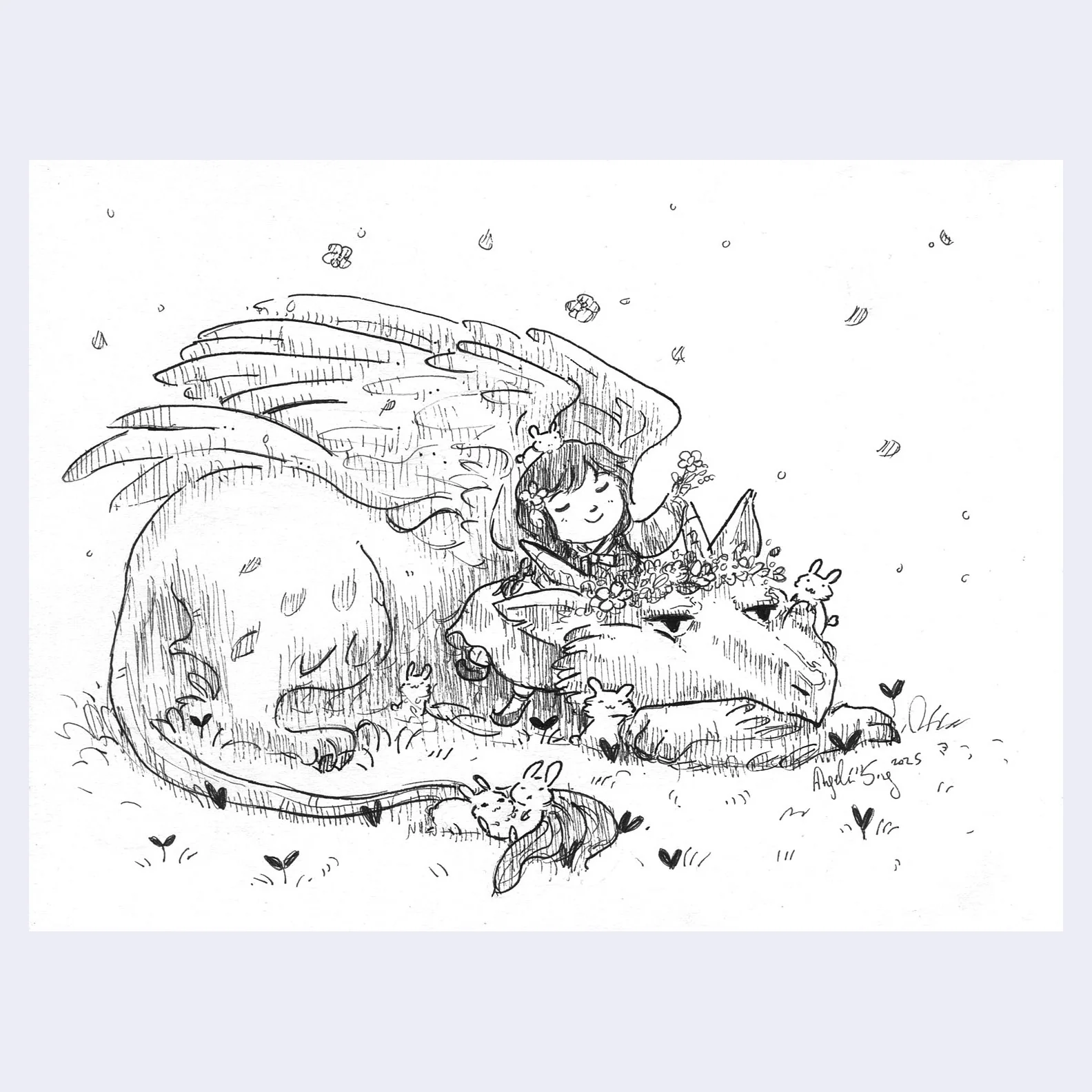 Rakugaki 7 (2025) - Angela Song - "Spring Crown"