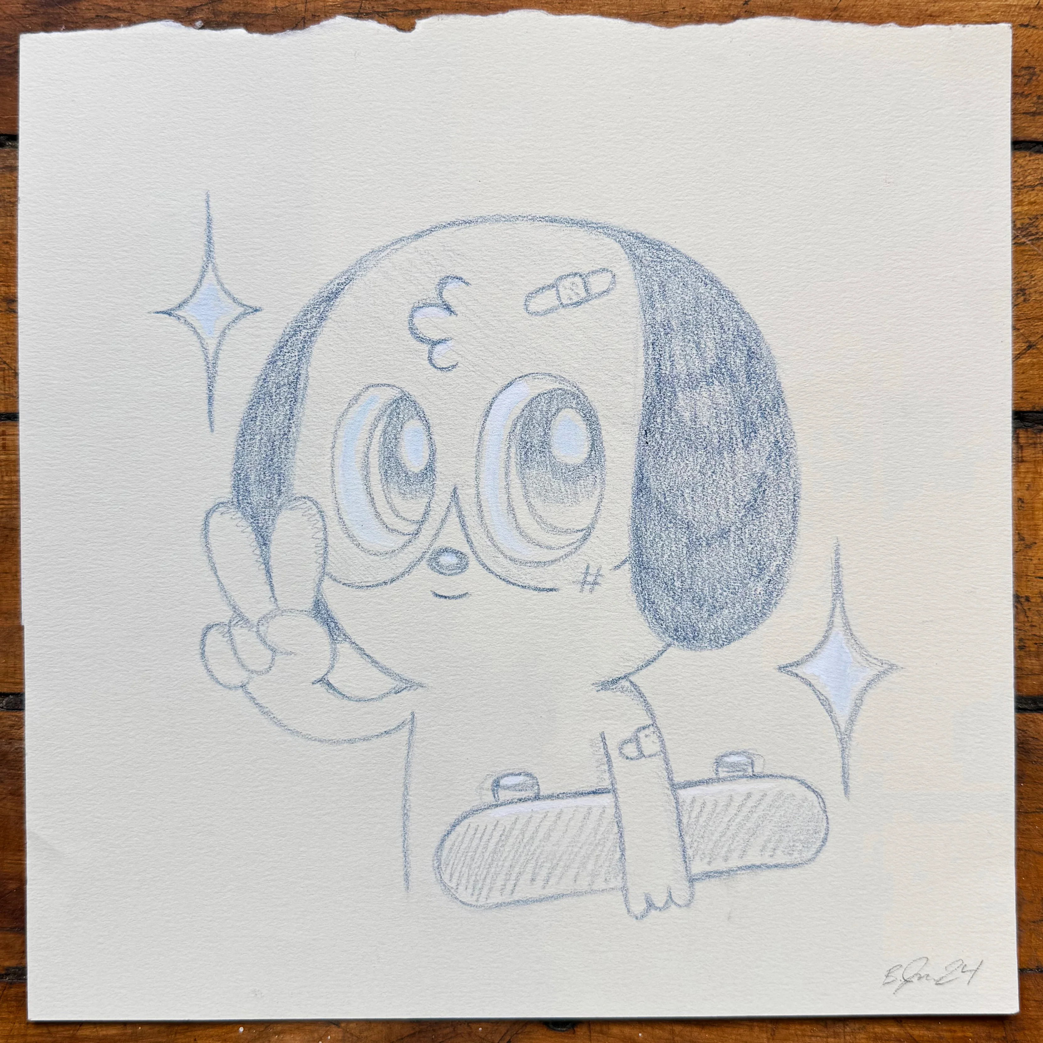 Rakugaki 7 (2025) - Blake Jones - "Skate Pup"