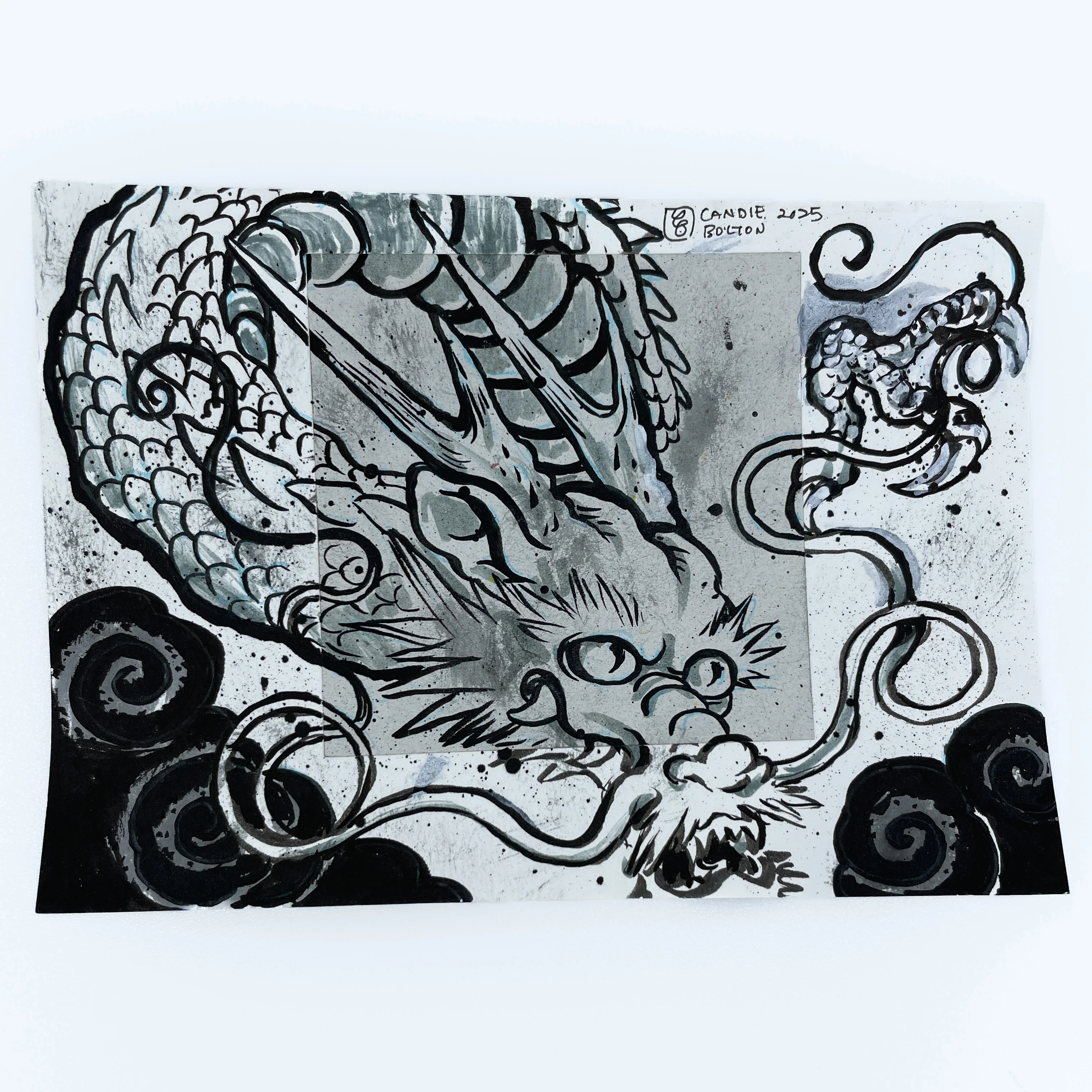 Rakugaki 7 (2025) - Candie Bolton - "Dragon 2"