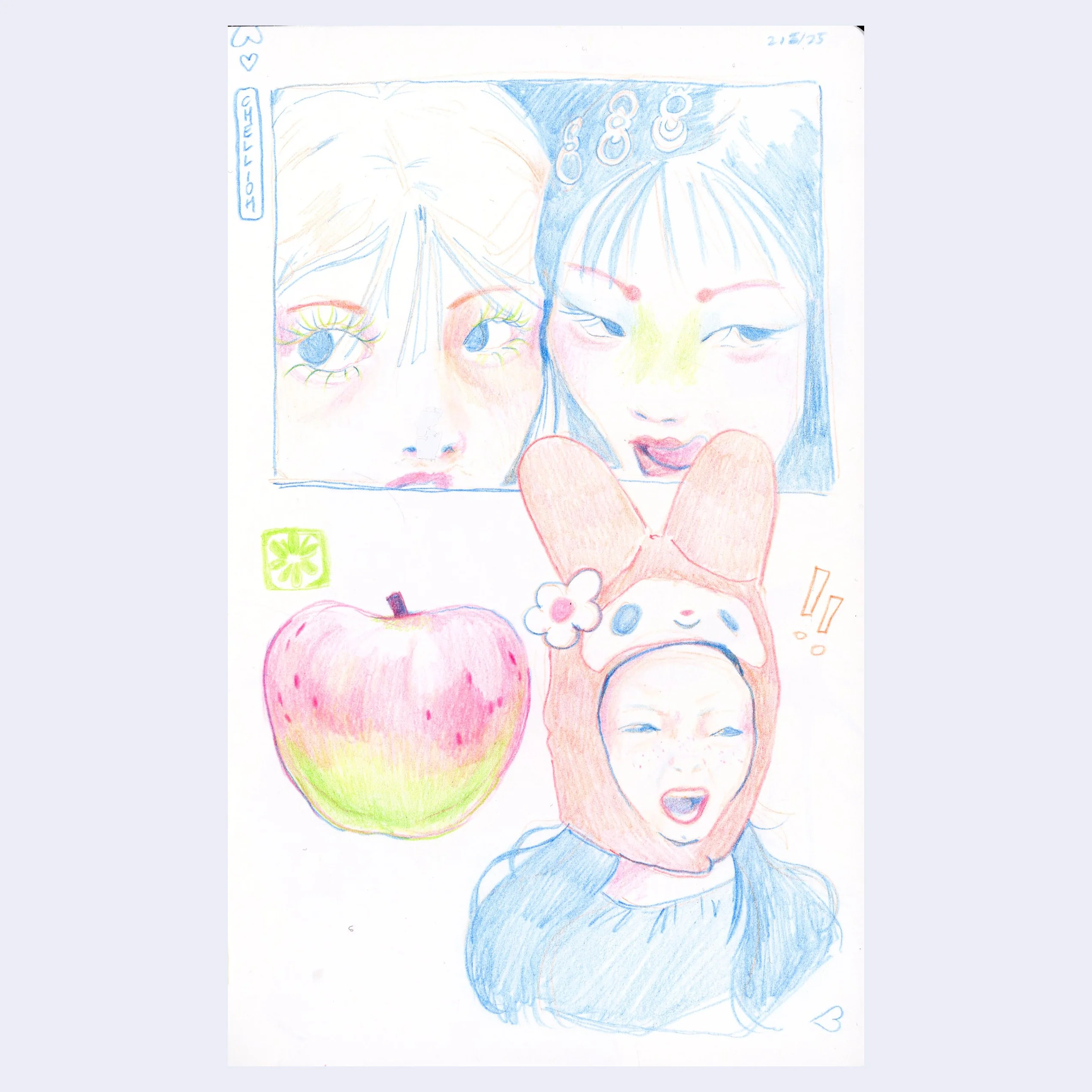 Rakugaki 7 (2025) - Chellioh - "Day 1/30"