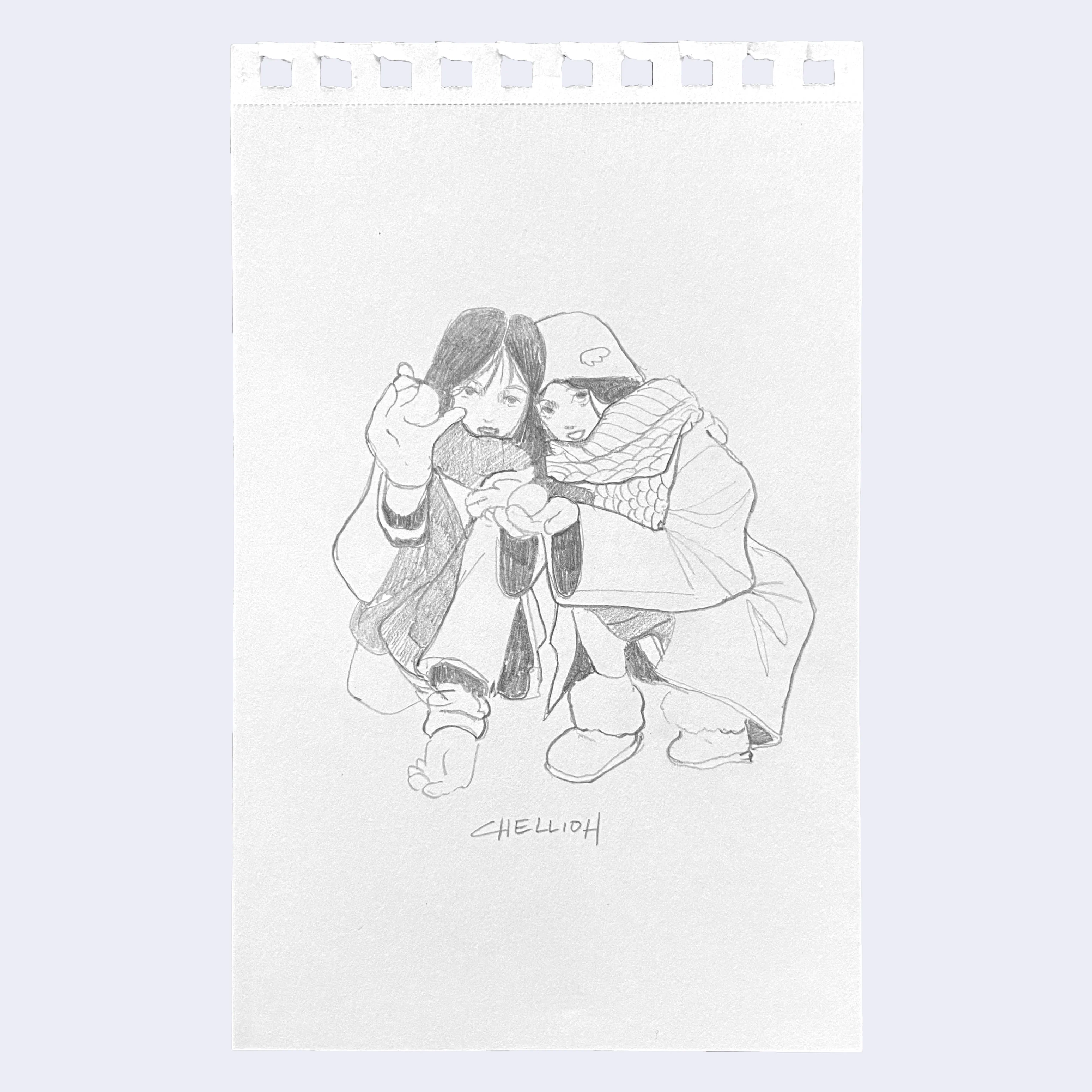 Rakugaki 7 (2025) - Chellioh - "Sketch Practice"