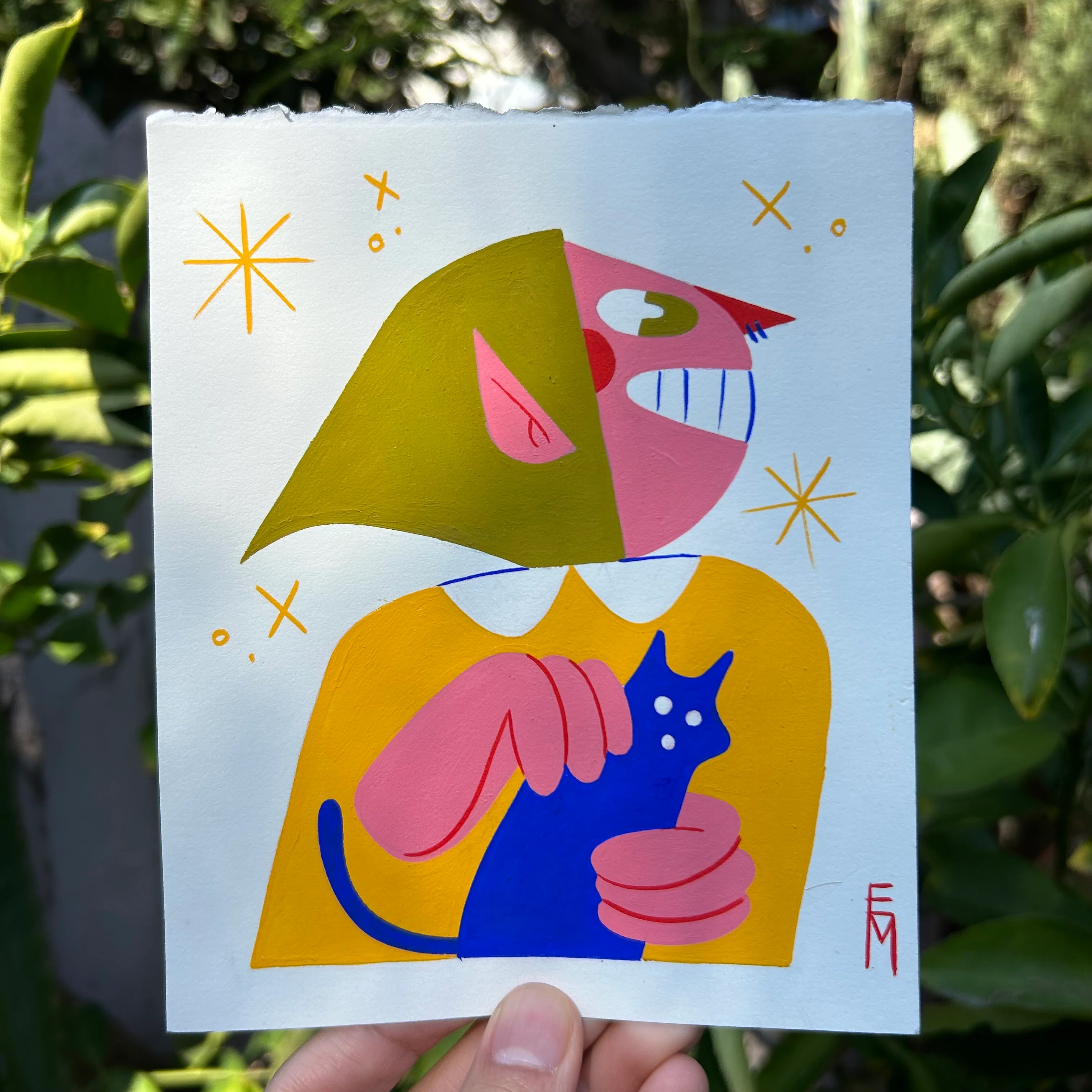 Rakugaki 7 (2025) - Erick Martinez - "Elf and Cat"