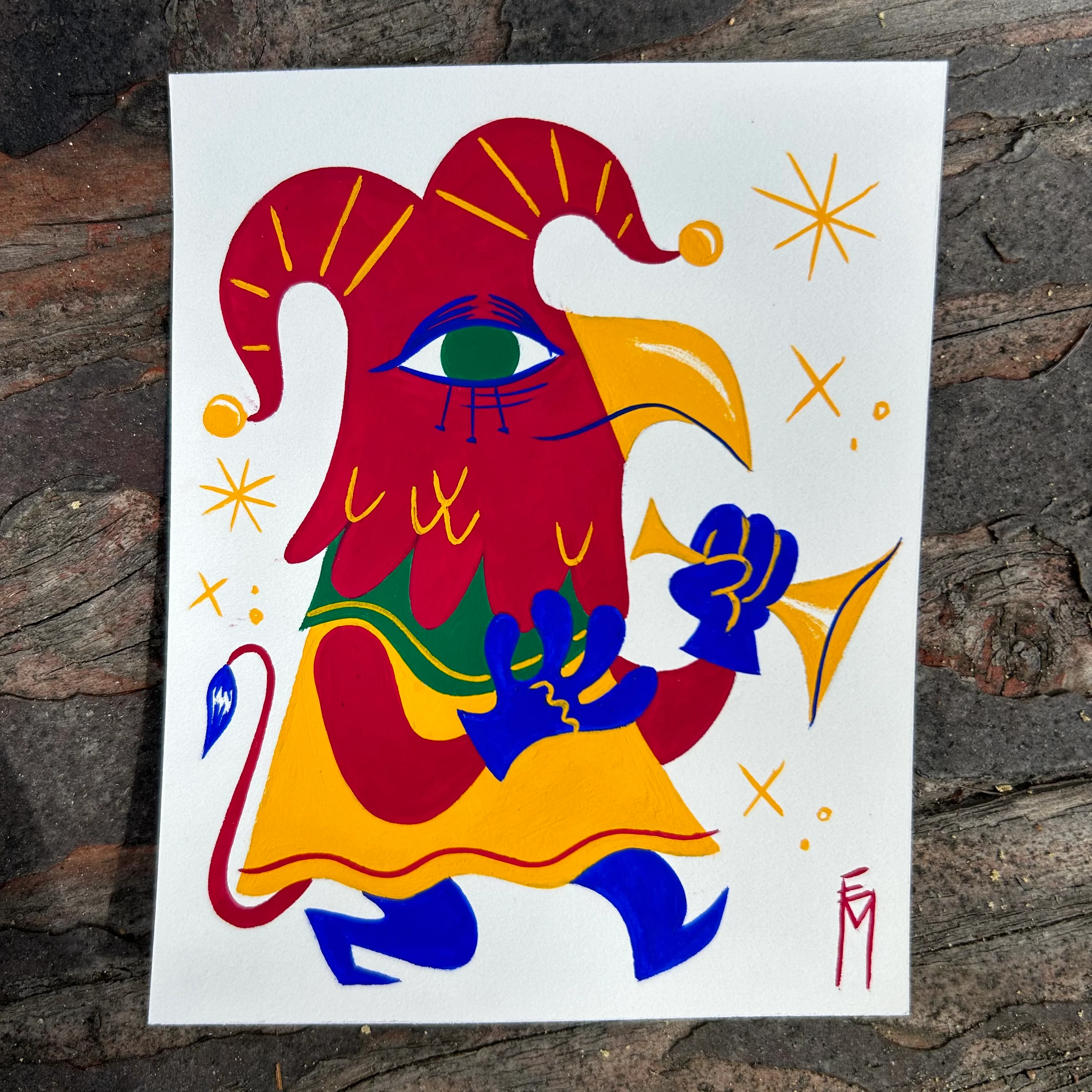 Rakugaki 7 (2025) - Erick Martinez - "Jester"
