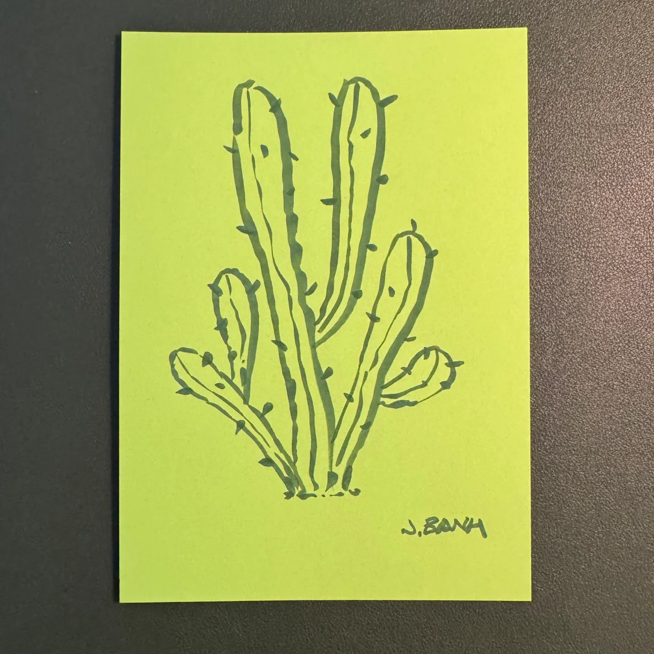 Rakugaki 7 (2025) - John Banh - "Cactus"