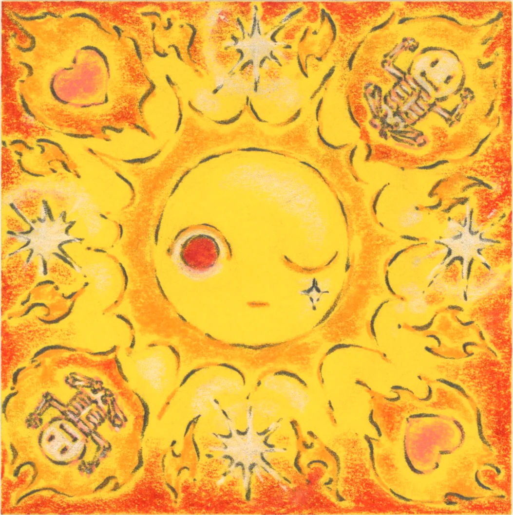 Rakugaki 7 (2025) - Kelly Yamagishi - "Feel the Sun"