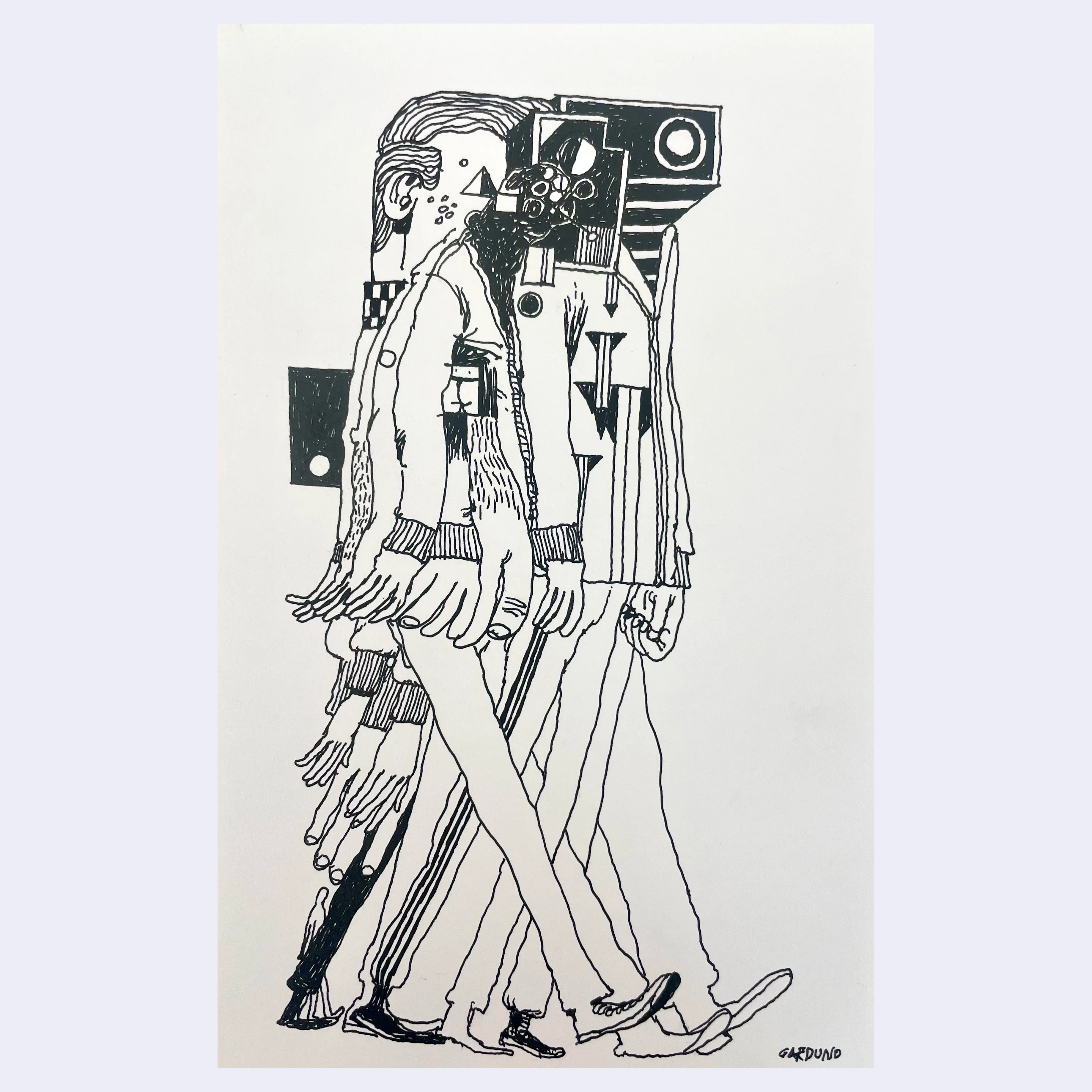Rakugaki 7 (2025) - Ken Garduno - "Compliance"