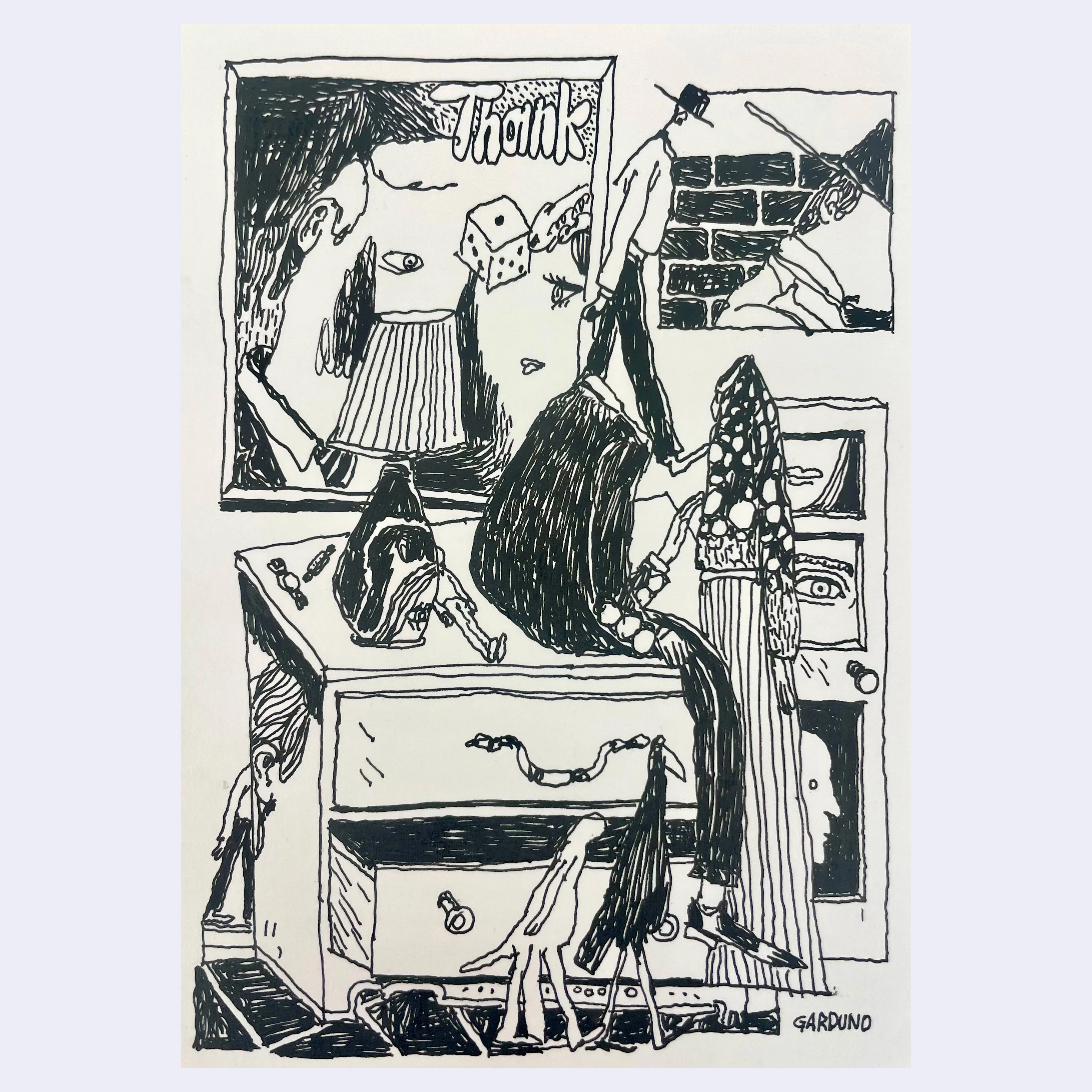 Rakugaki 7 (2025) - Ken Garduno - "Petty Theft"